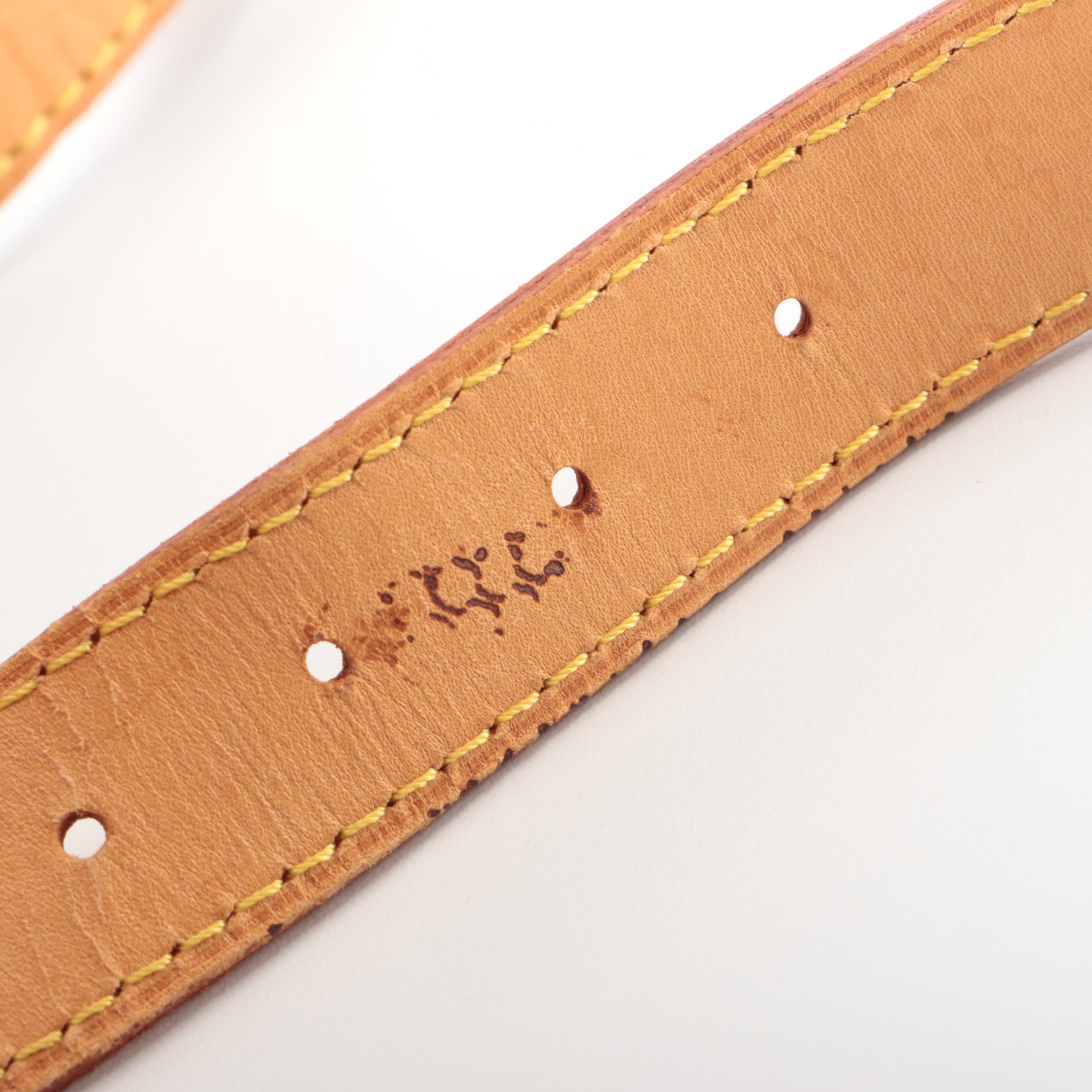 Louis Vuitton Replacement Strap in Vachetta Leather
