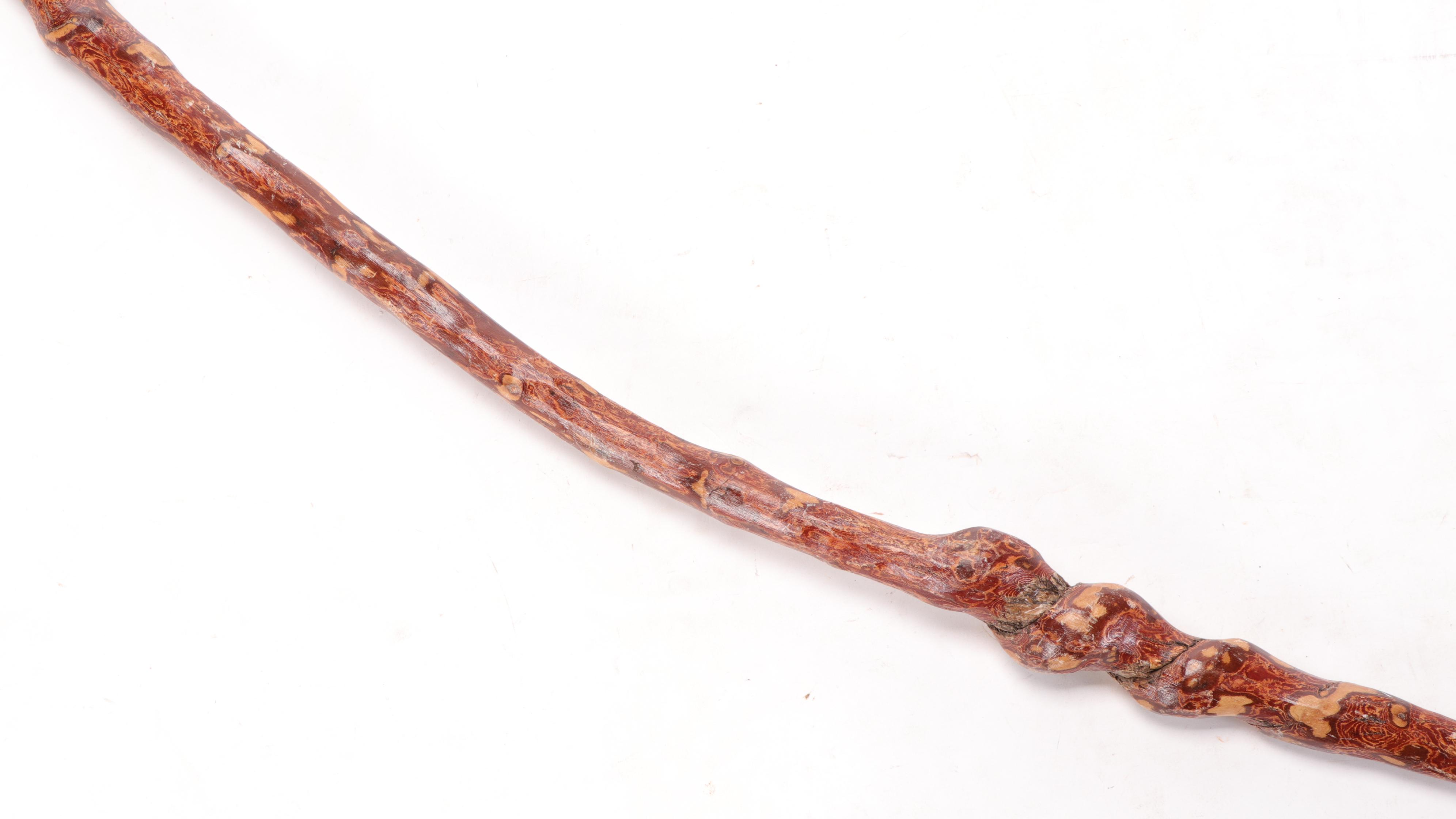 Johnny Appleseed Museum Walking Stick, Natural Wood Walking Sticks and Other