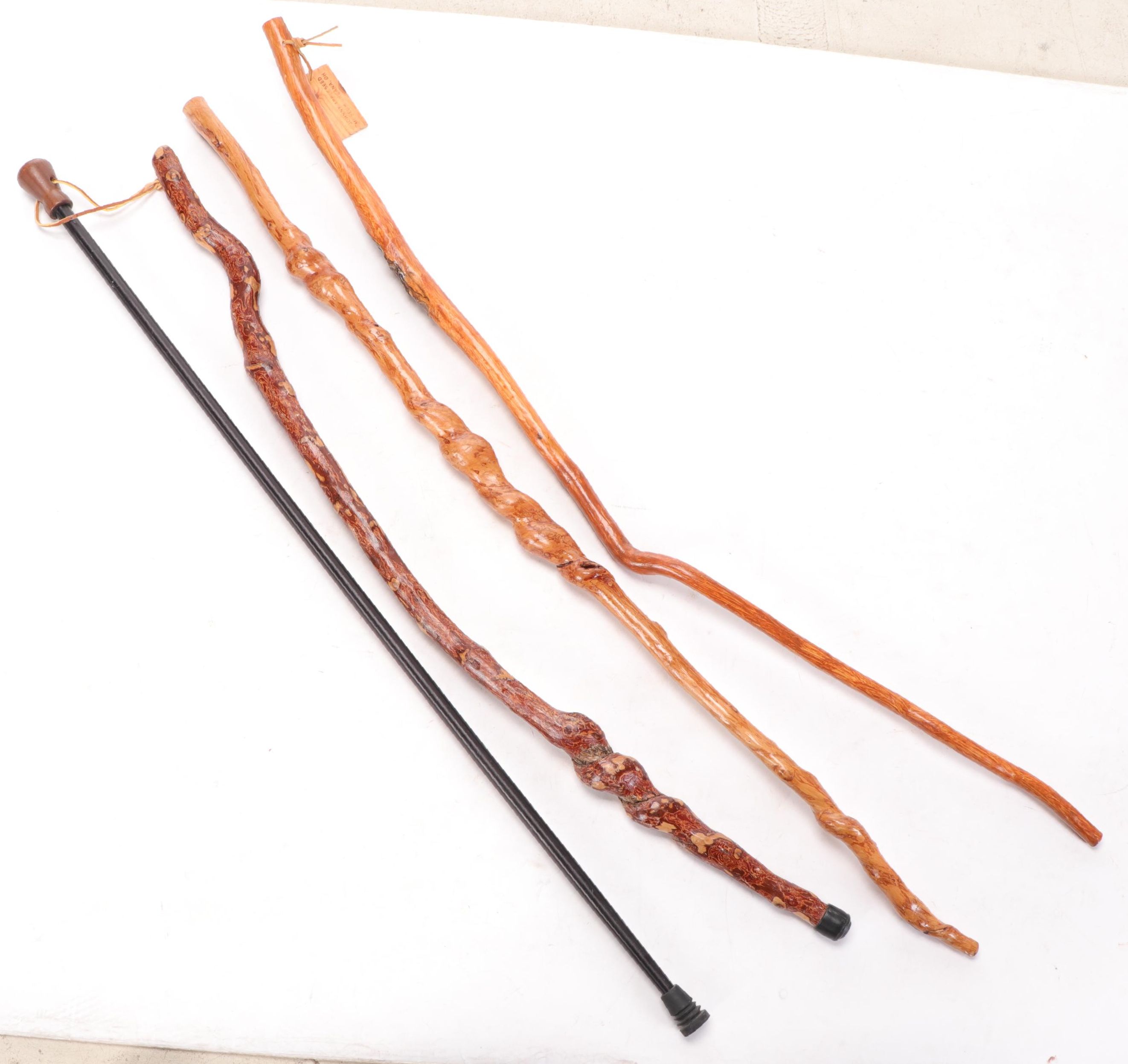 Johnny Appleseed Museum Walking Stick, Natural Wood Walking Sticks and Other