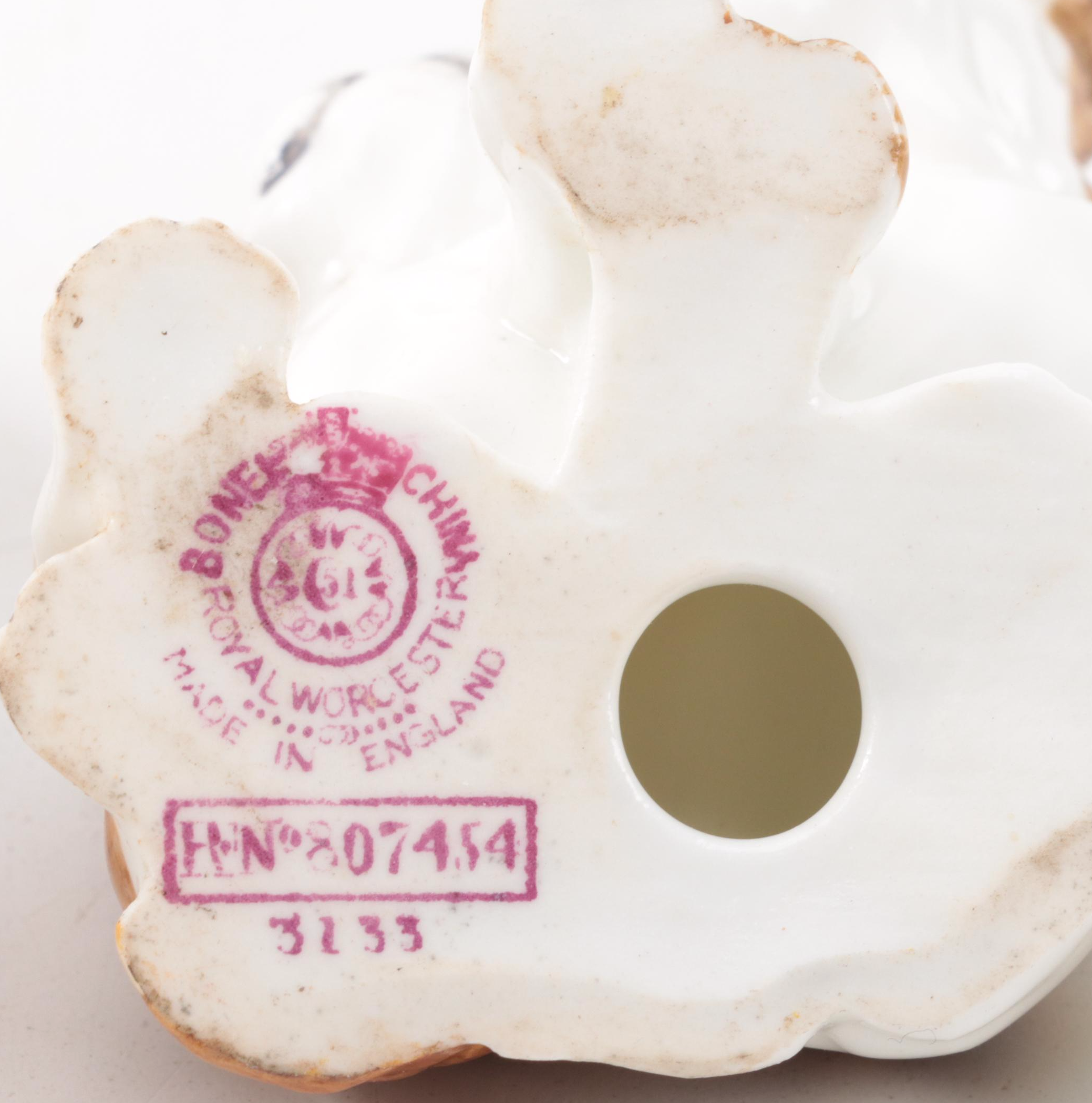 Royal Doulton and Royal Worcester Bone China Bulldog Figures