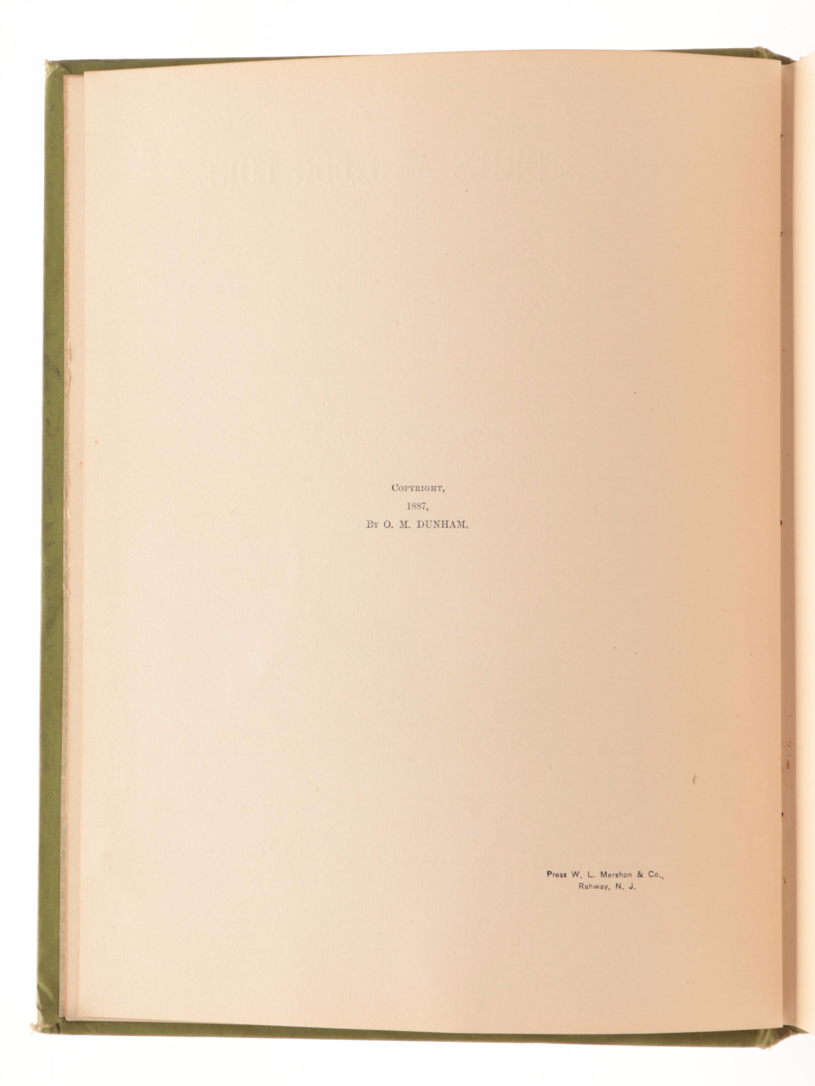 Illustrated "The Dog Lover's Book" by Edwin Noble and More Dog Books