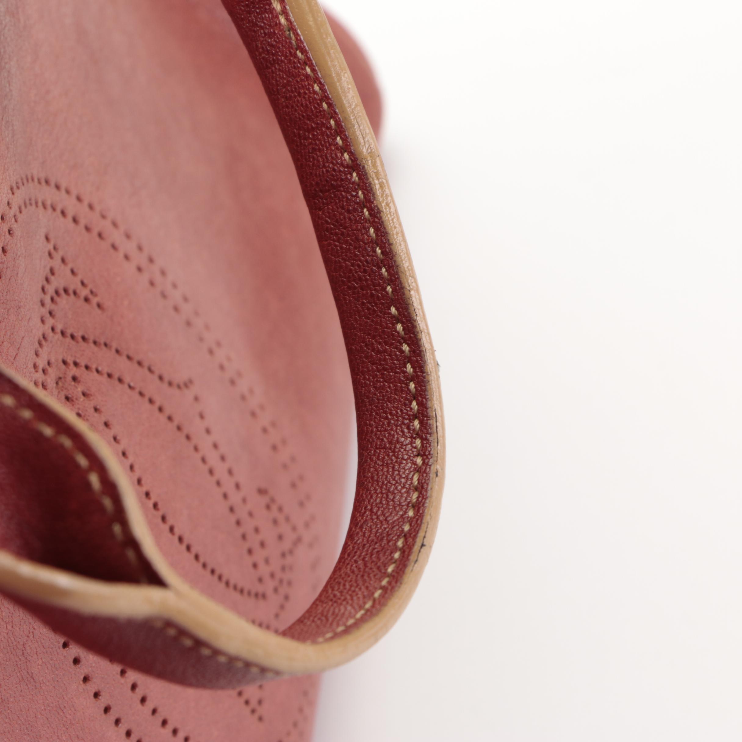 Cartier Marcello de Cartier Handbag in Brick Red Leather