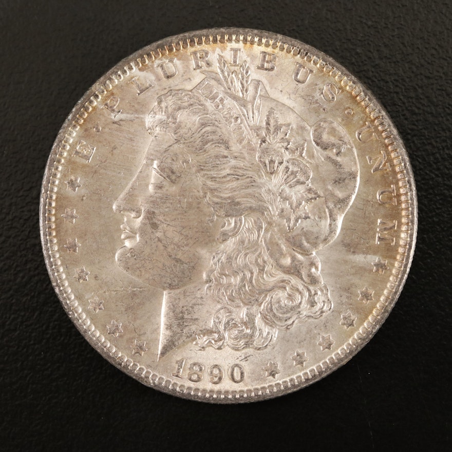 1890 Morgan Silver Dollar