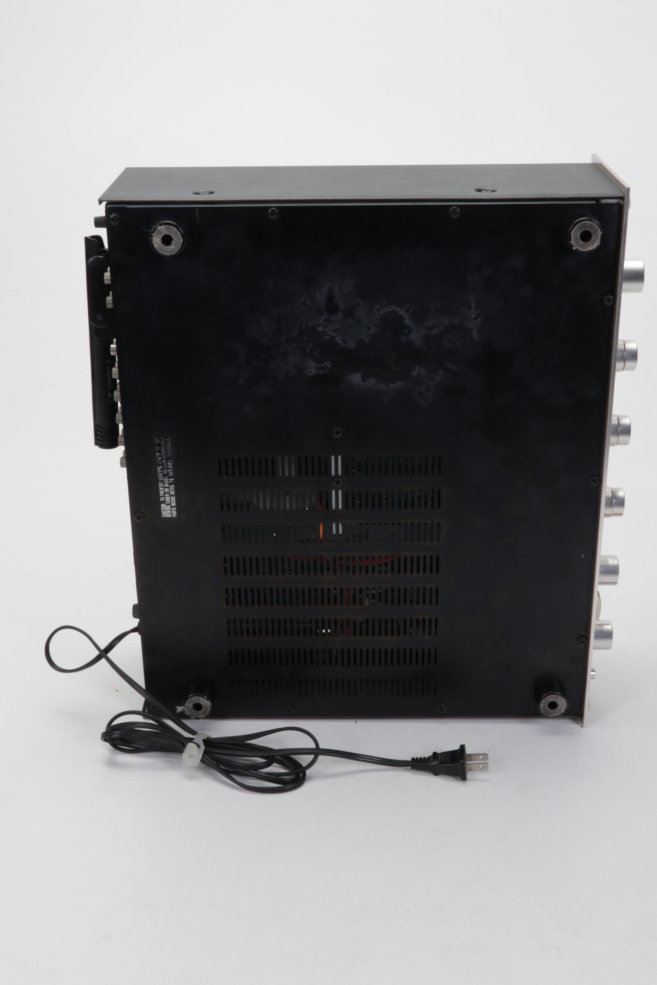 Sony PS-212 Stereo Turntable System and Marantz Stereophonic Receiver