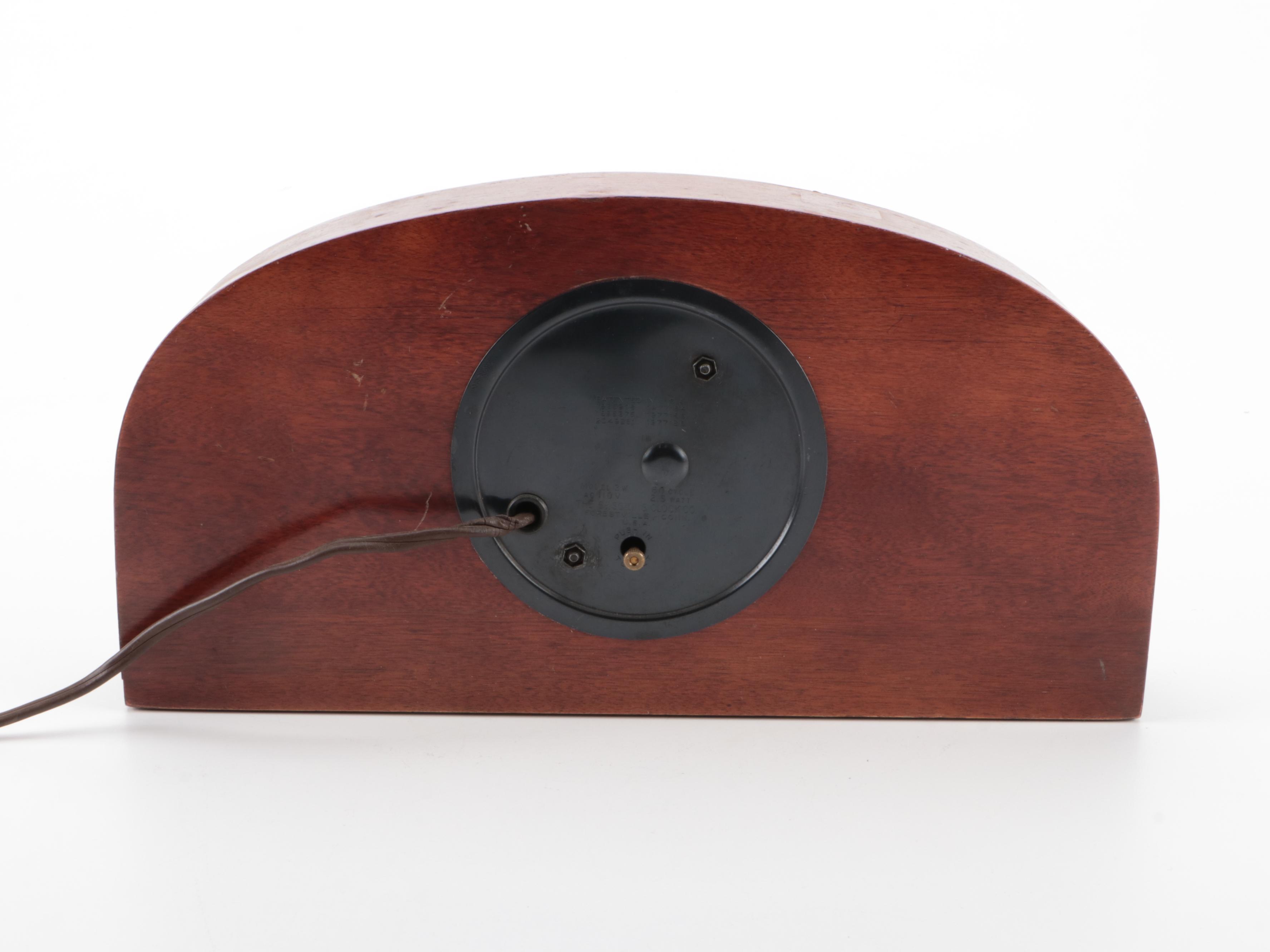 Enfield Clock Co. and Sessions Clock Co. Tambour Clocks, Early 20th Century