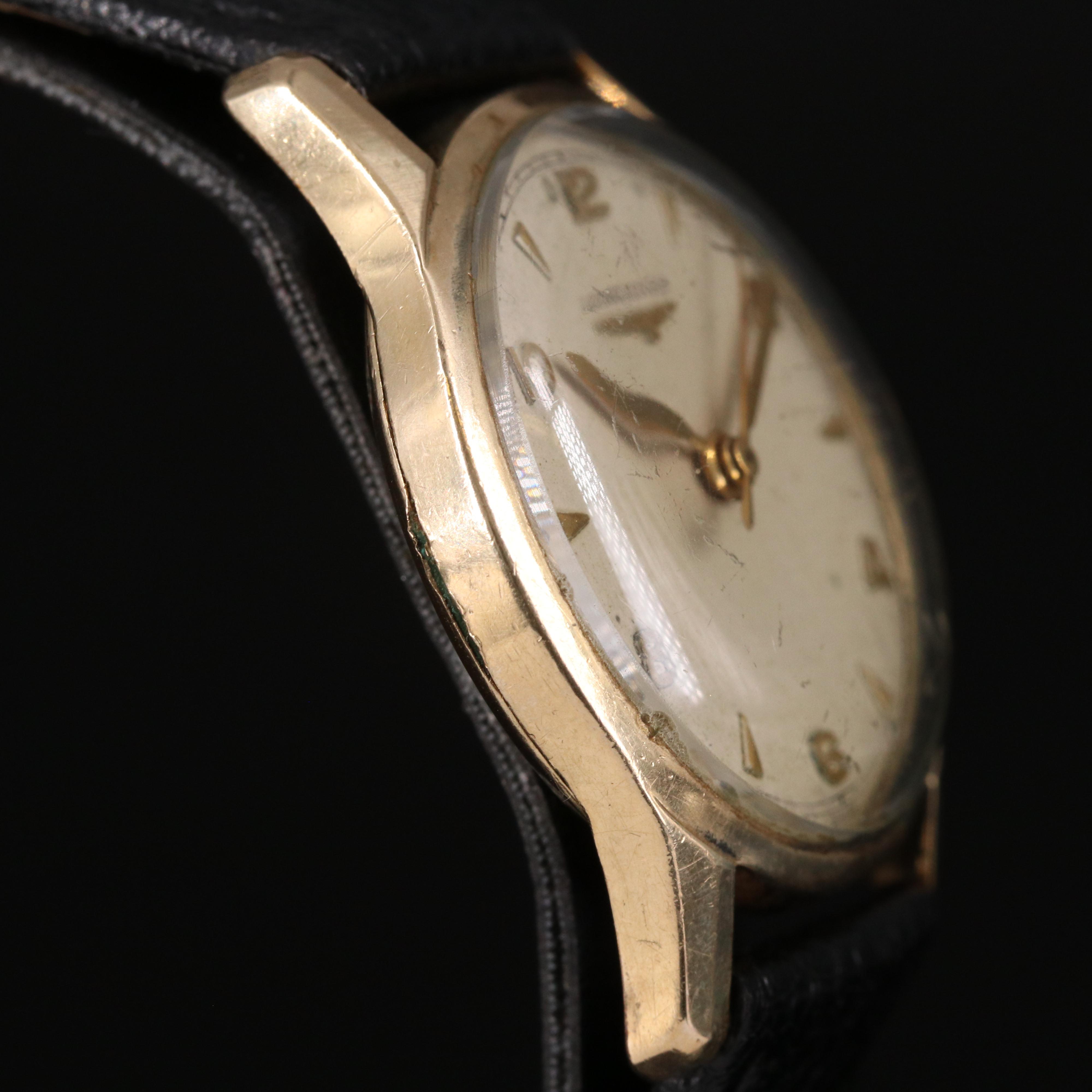 Vintage Longines Gold-Filled Early 1950s Watch