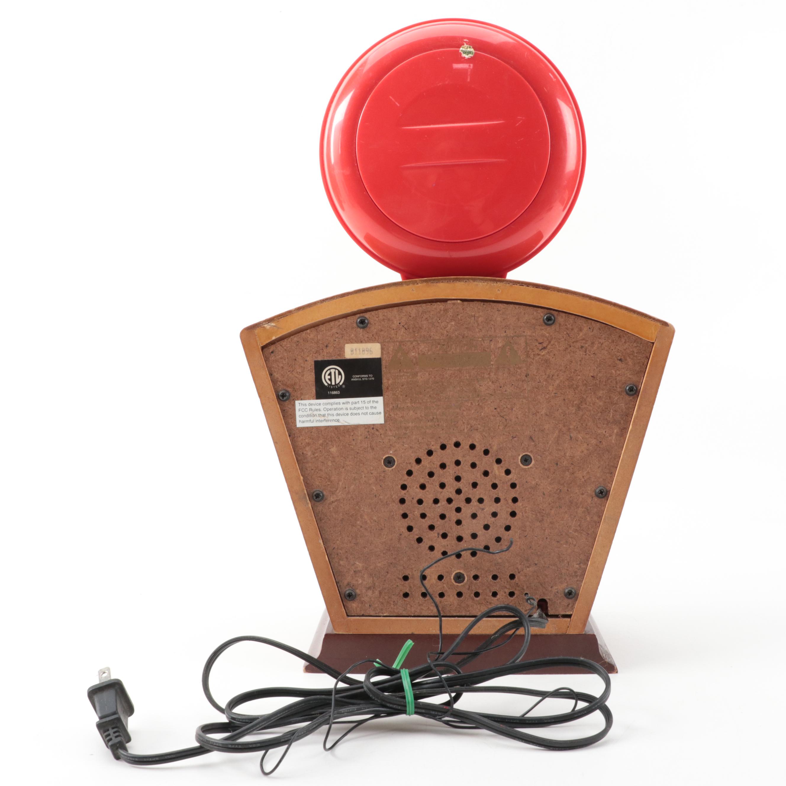 Coca-Cola Wooden and Plastic AM/FM Radio