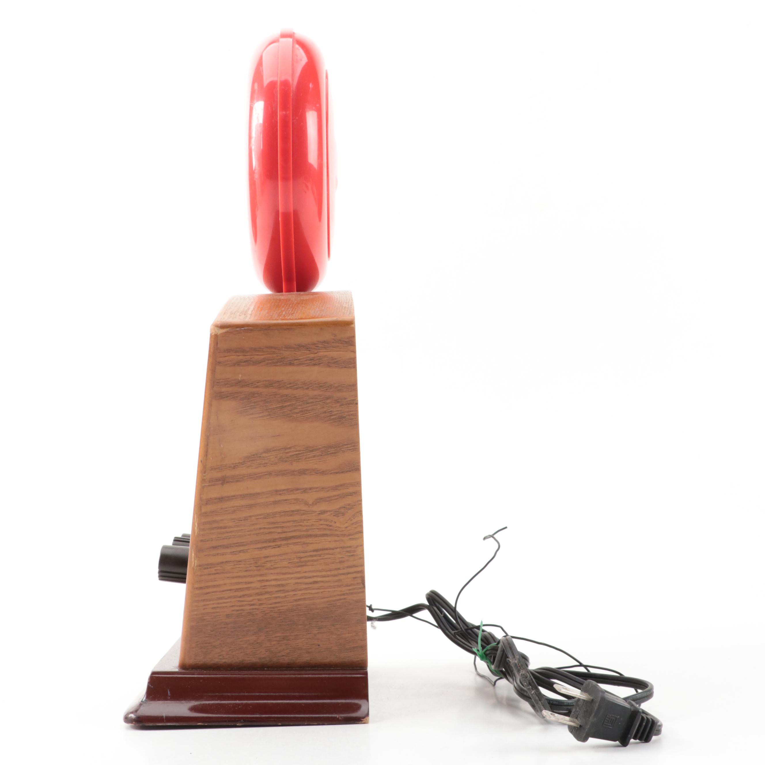 Coca-Cola Wooden and Plastic AM/FM Radio