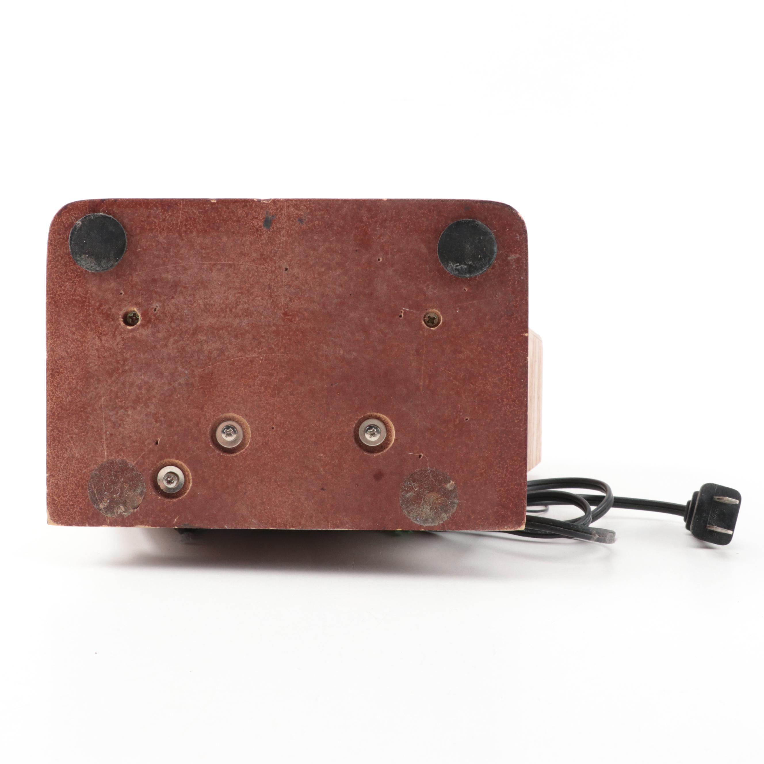 Coca-Cola Wooden and Plastic AM/FM Radio