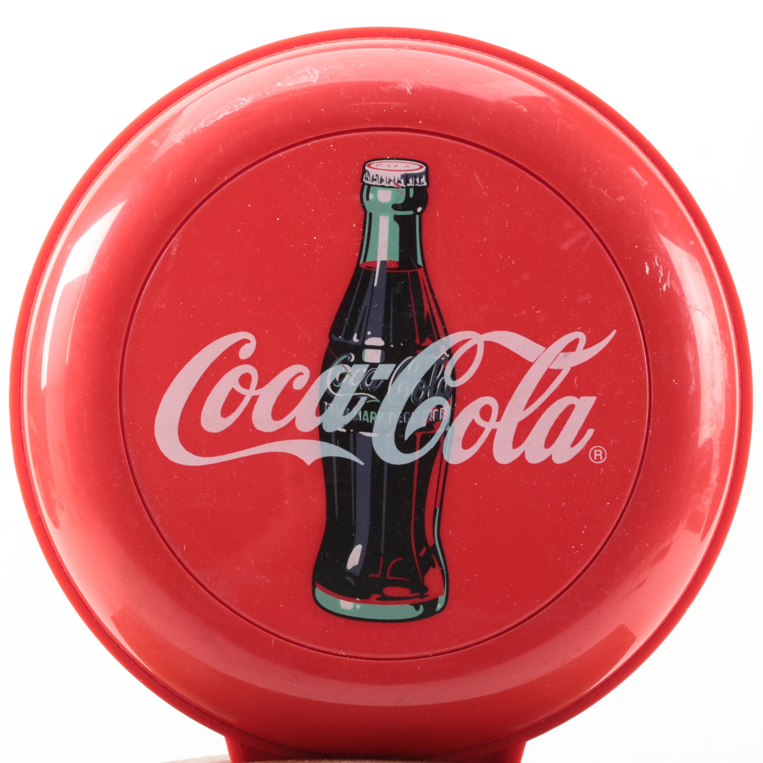 Coca-Cola Wooden and Plastic AM/FM Radio