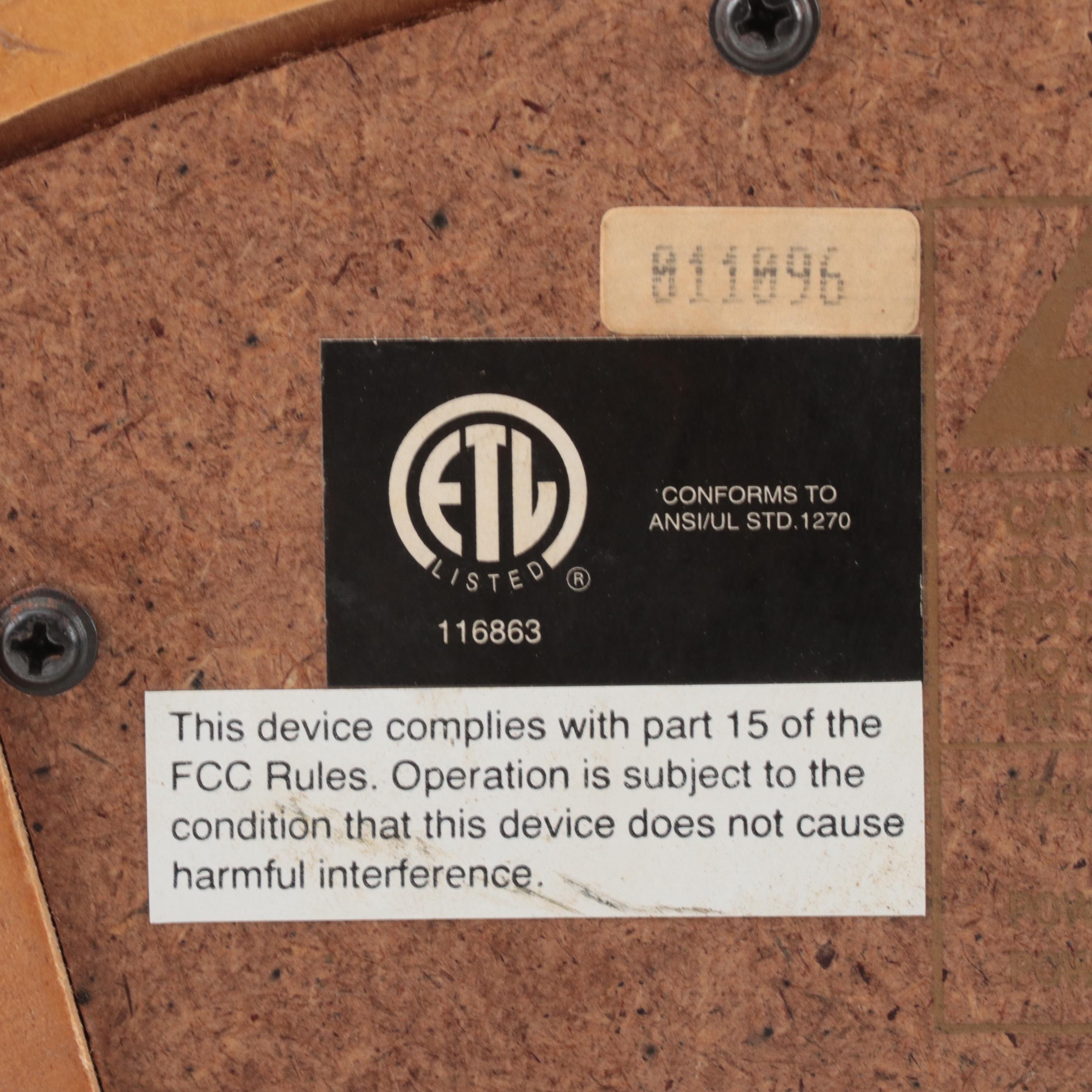 Coca-Cola Wooden and Plastic AM/FM Radio