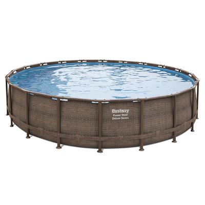 Bestway Power Steel Deluxe Series 20' x 48" Above Ground Pool Set