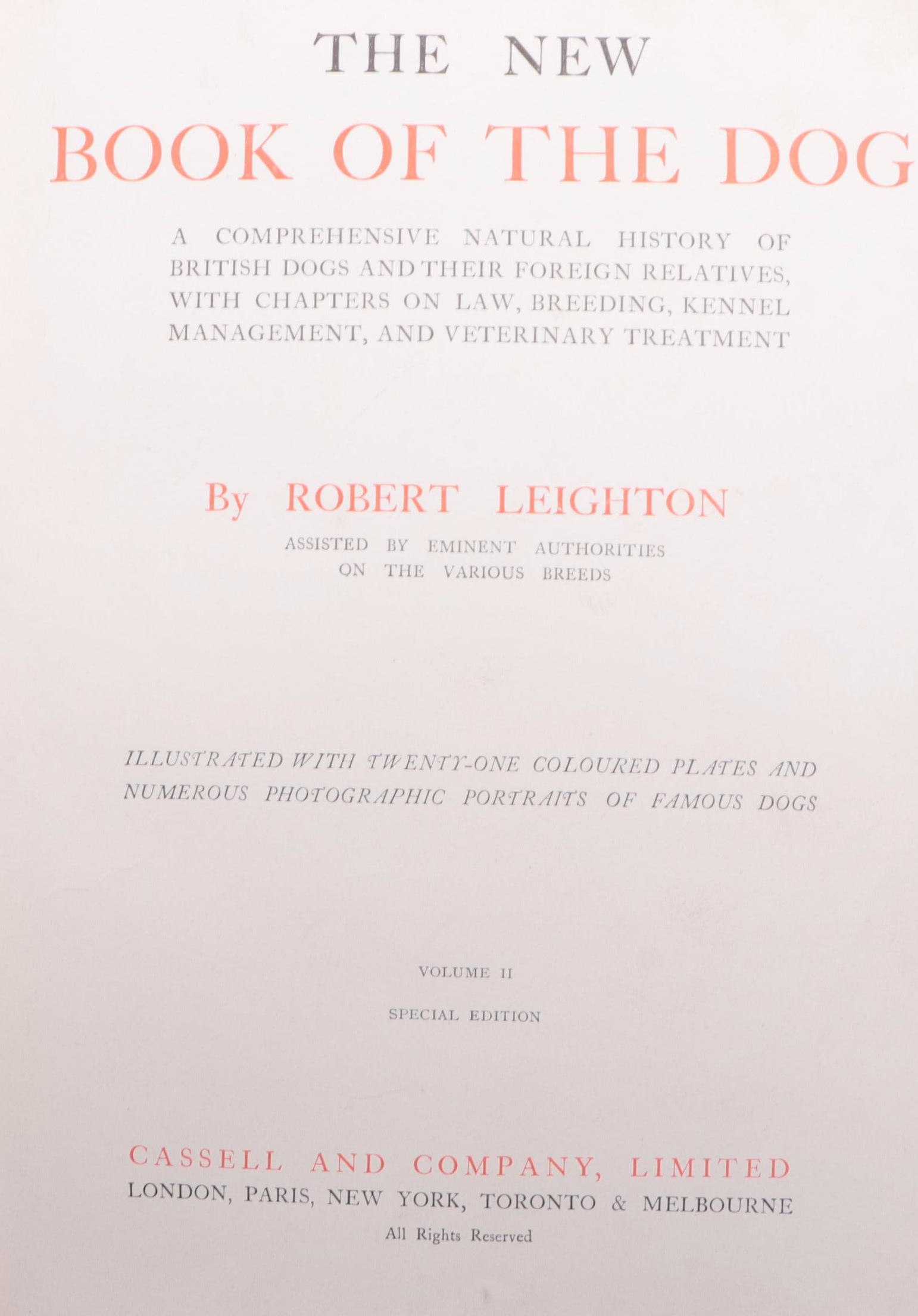 First Edition "The American Kennel Club Blue Book of Dogs" and More Dog Books