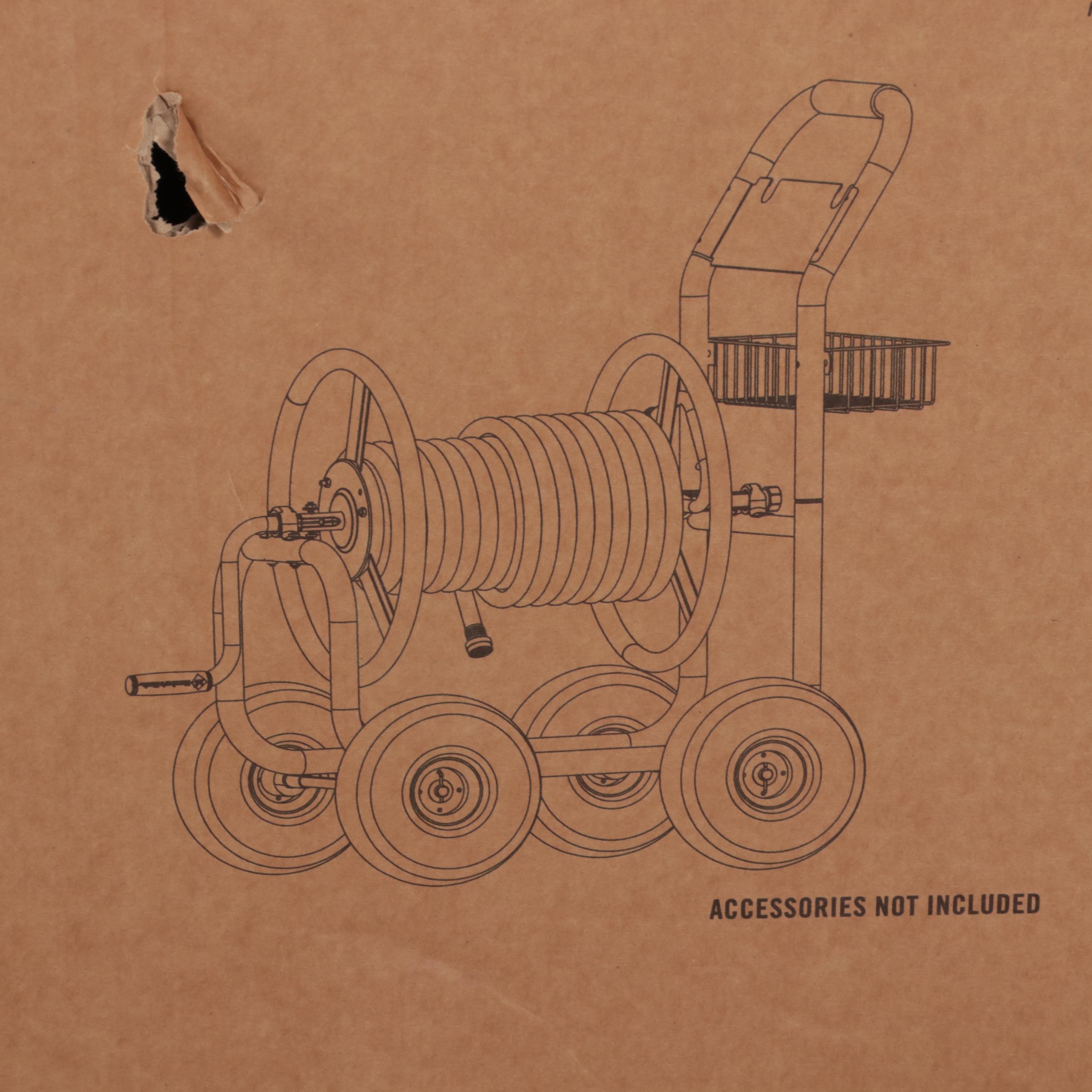 Pair of Member's Mark Hose Reel Carts