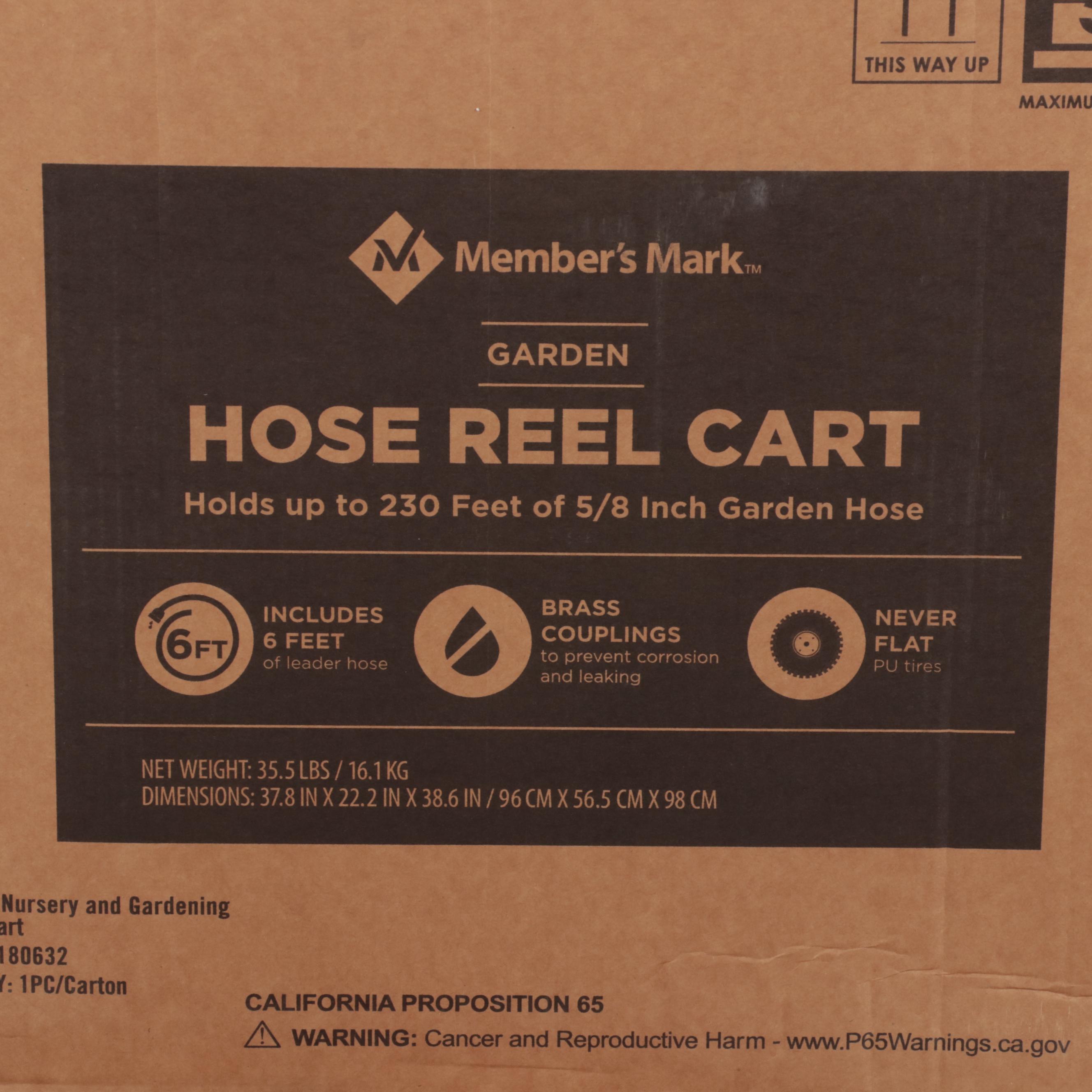 Pair of Member's Mark Hose Reel Carts