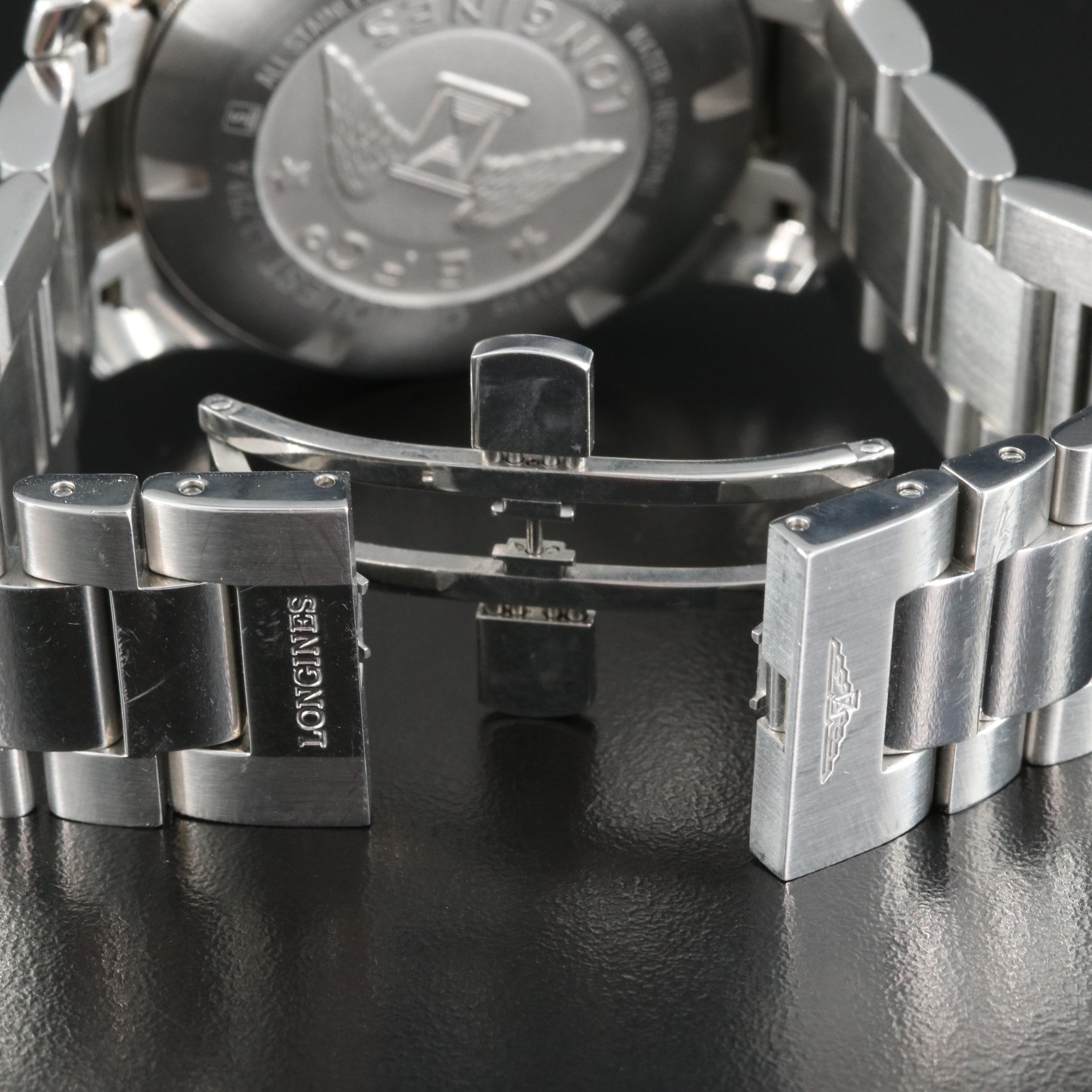 Longines Conquest Stainless Steel with Date Watch