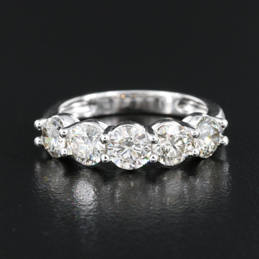 14K 2.04 CTW Lab Grown Diamond Ring