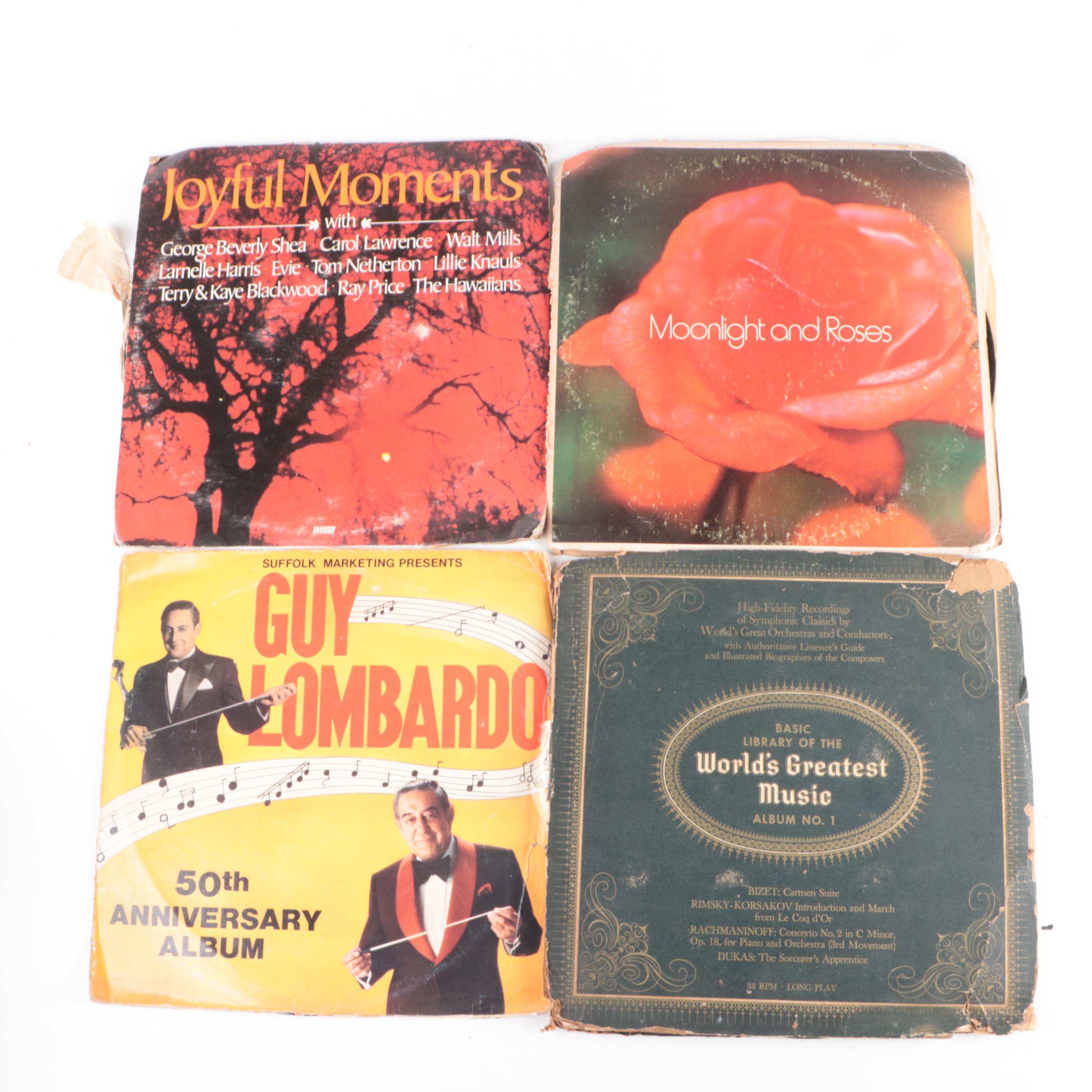 Ray Conniff, Andy Williams, Guy Lombardo and Other Vinyl Records
