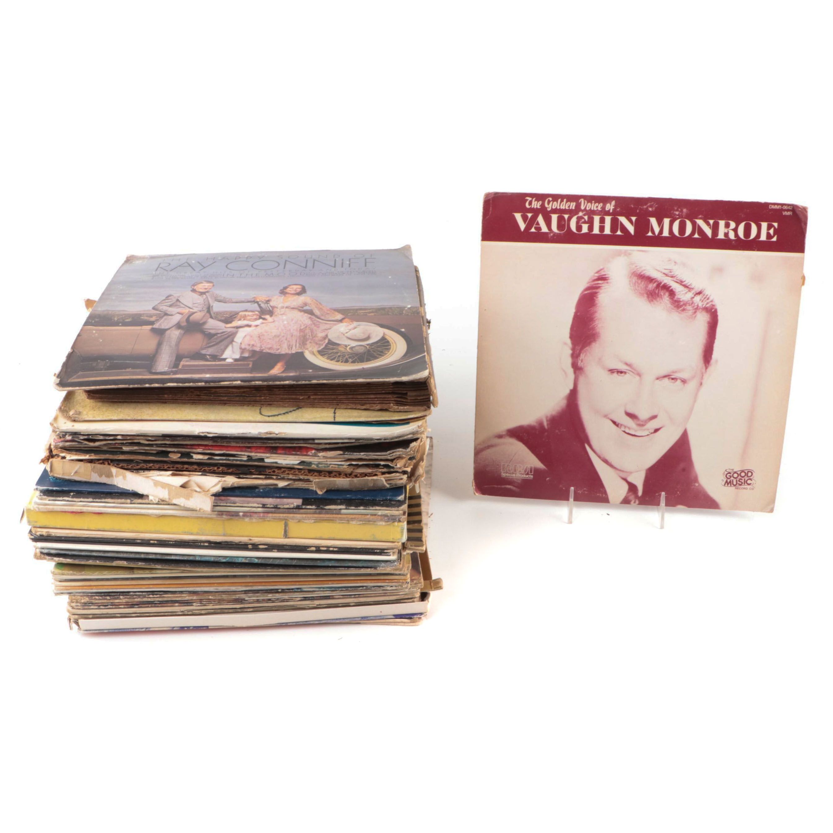 Ray Conniff, Andy Williams, Guy Lombardo and Other Vinyl Records