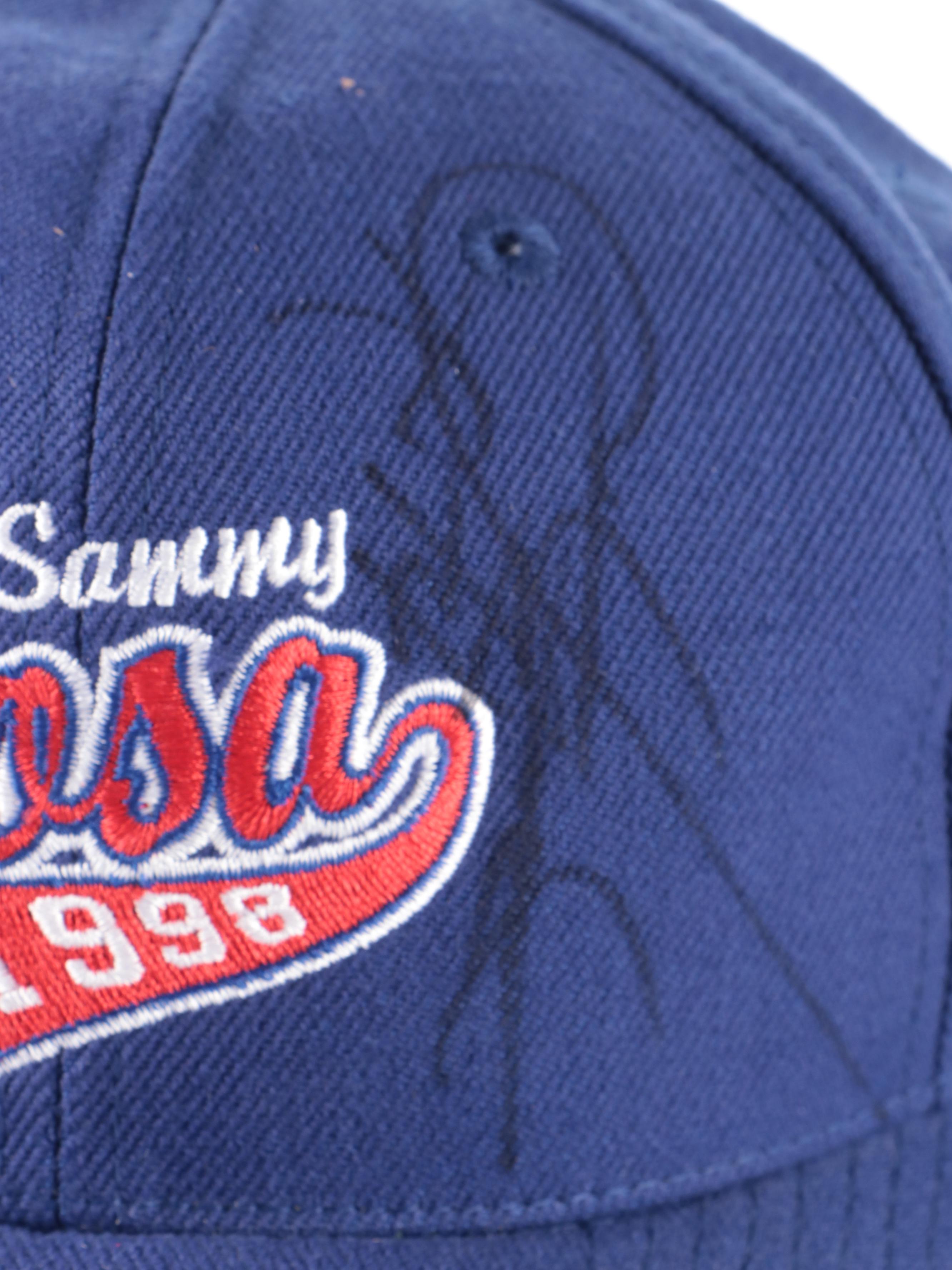 Genuine Merchandise MLB Sammy Sosa Signed Chicago Cubs Baseball Hat