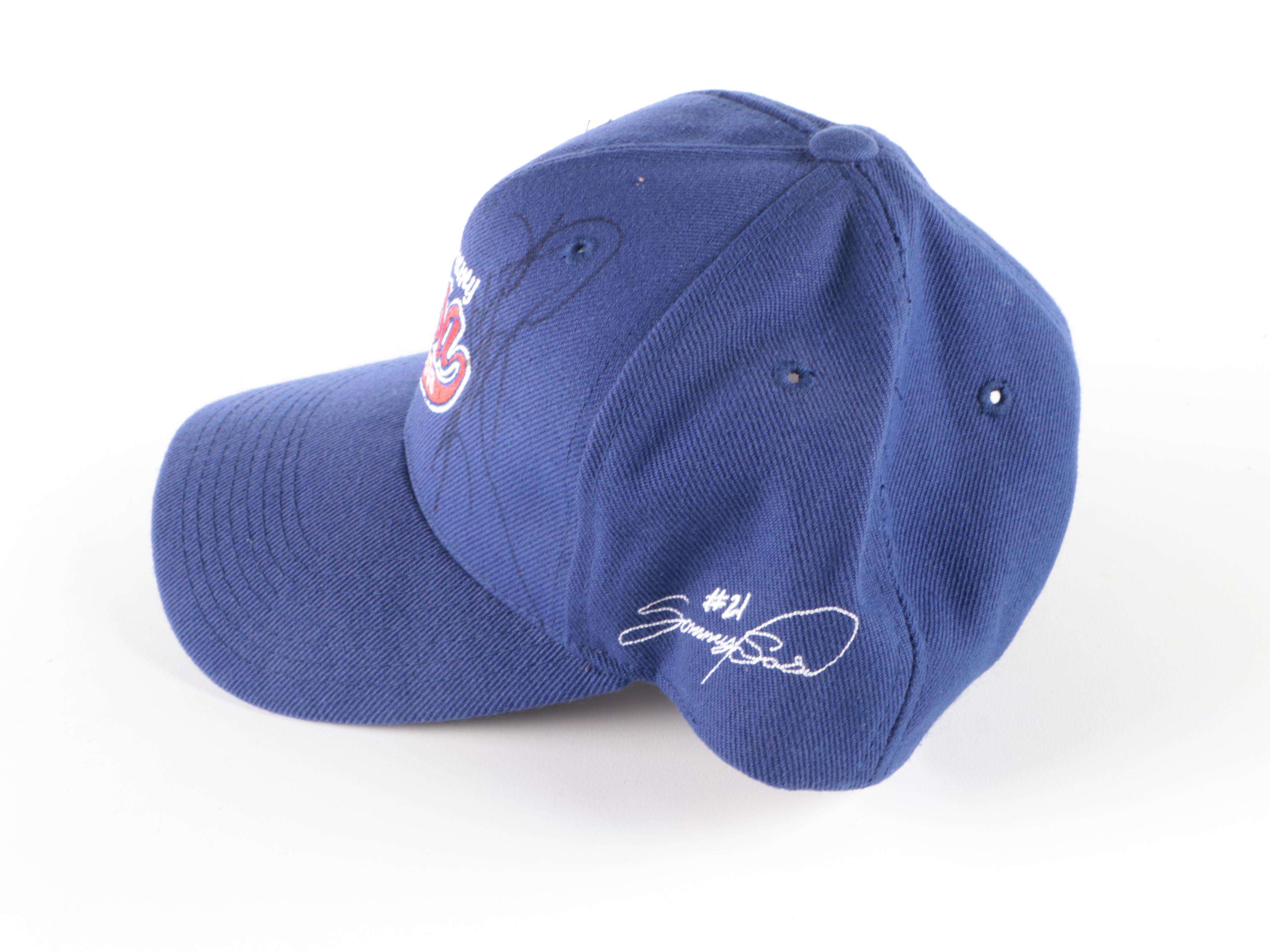 Genuine Merchandise MLB Sammy Sosa Signed Chicago Cubs Baseball Hat