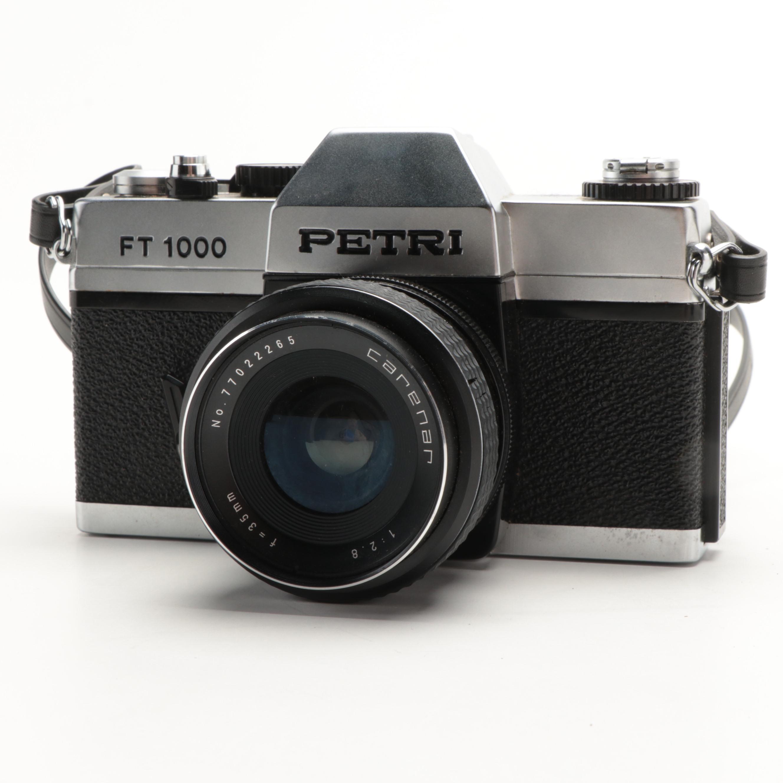 Petri FT 1000 35mm Camera with Carena Lenses