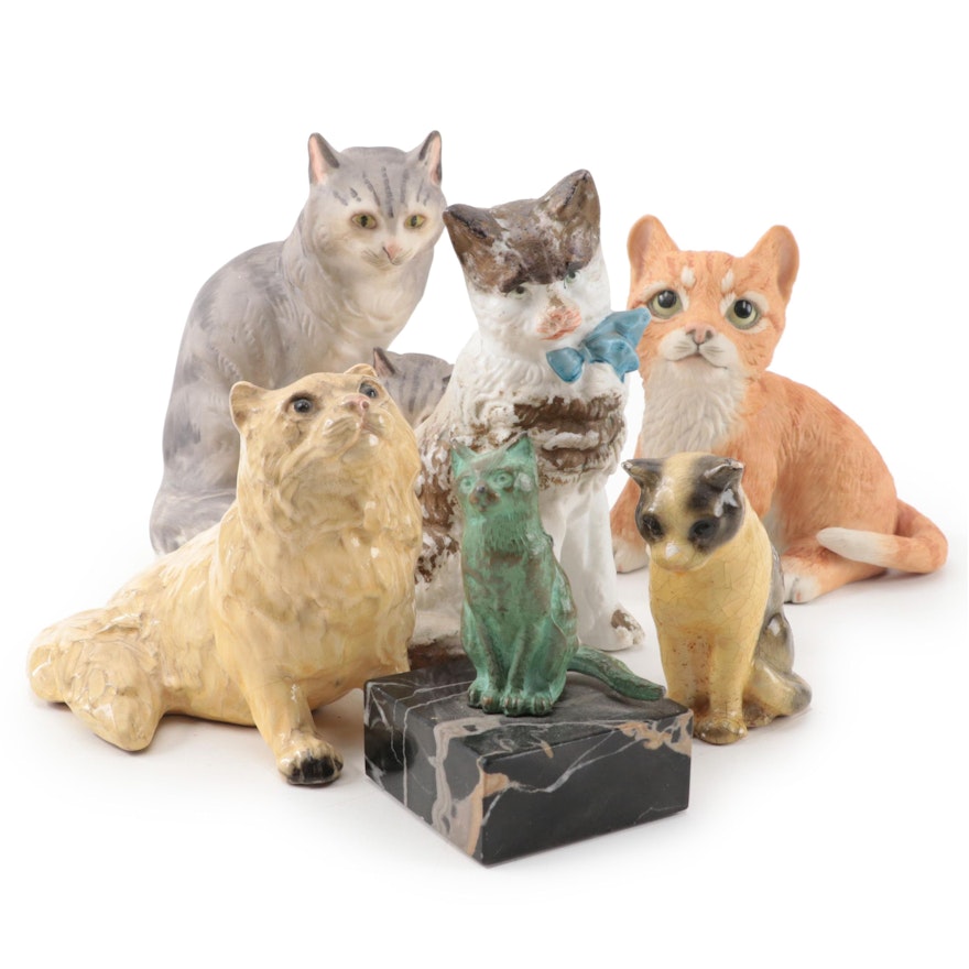 Mortens Studio, Boehm and Other Cat and Kitten Figures