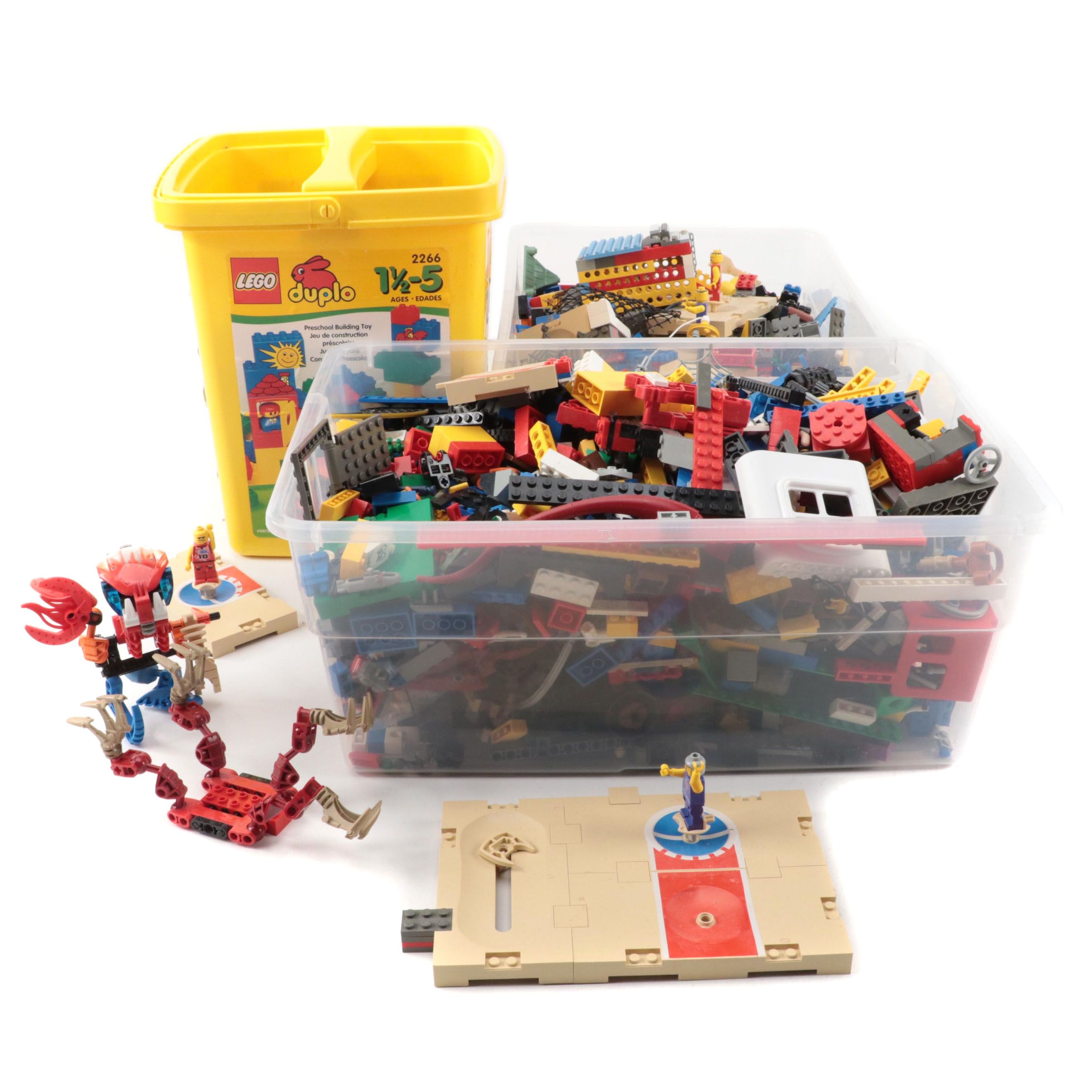 Lego Duplo and Other Assorted Lego Pieces
