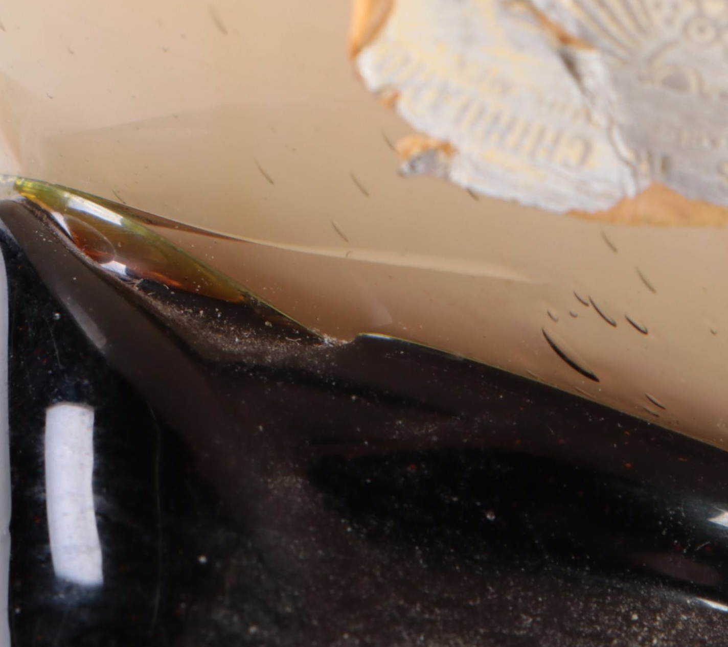 Murano Style Sommerso Art Glass Bird Figurine and Mexican Art Glass Owl Figurine