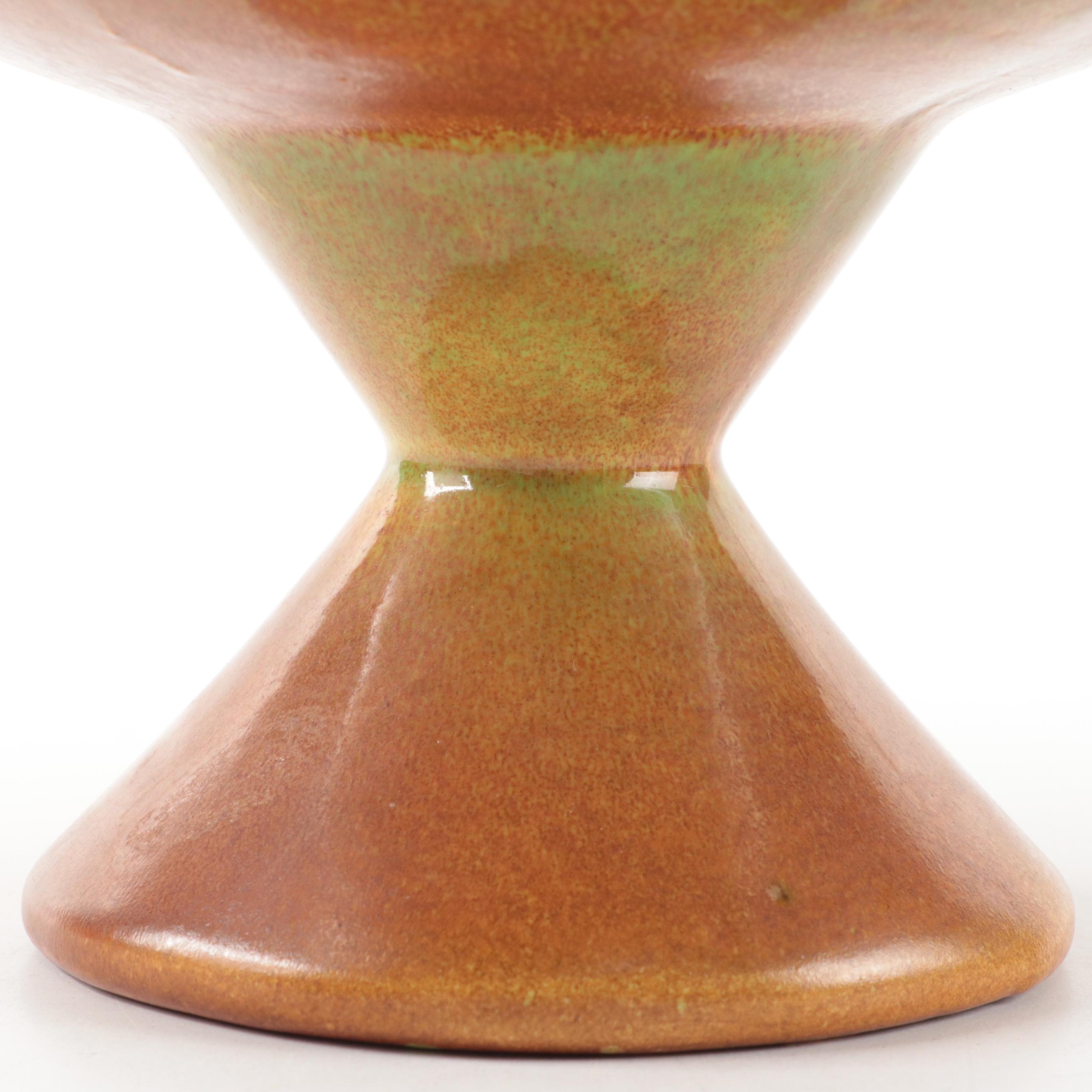 Royal Haeger Pottery Candle Holders and Vase, Mid to Late 20th Century