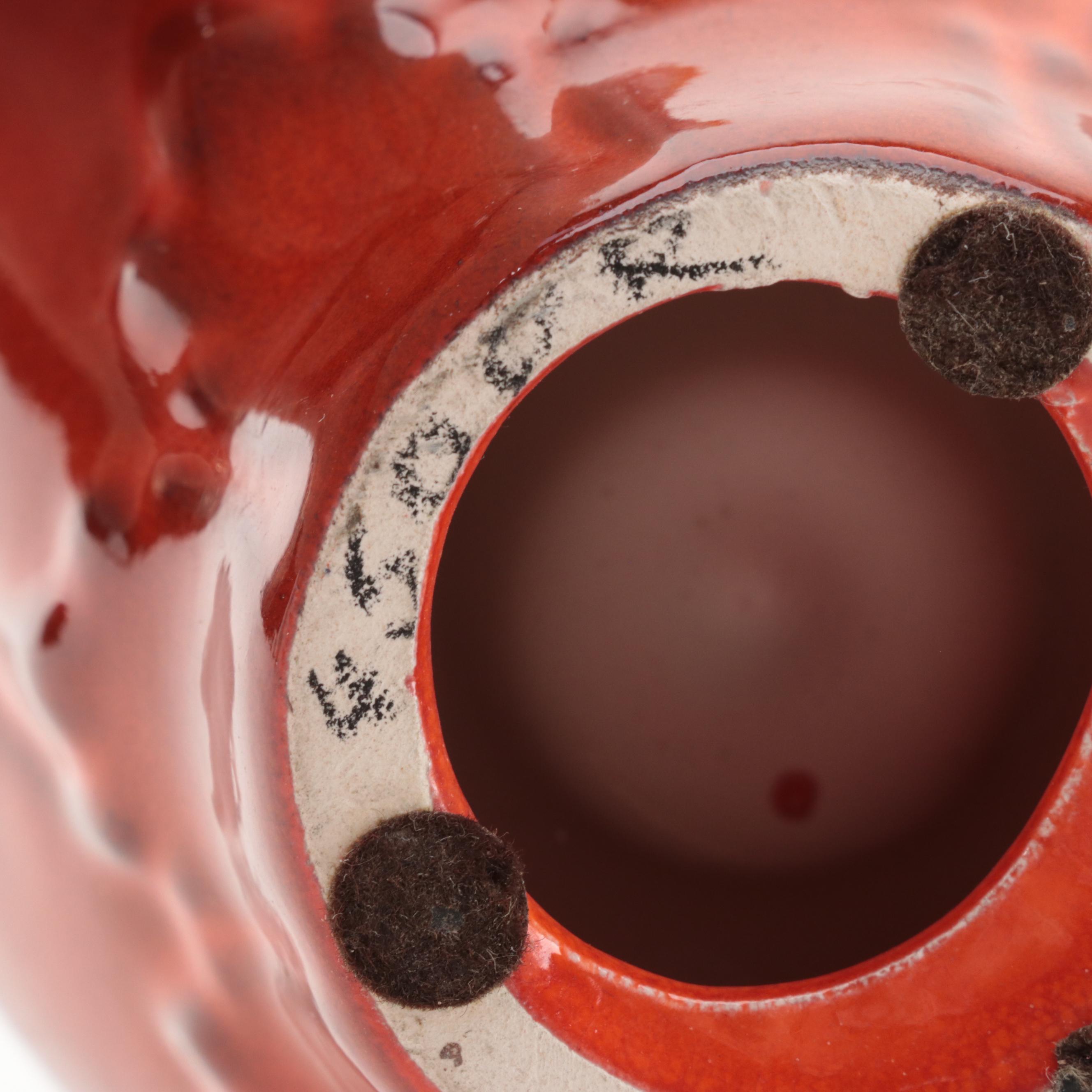 Royal Haeger Pottery Candle Holders and Vase, Mid to Late 20th Century