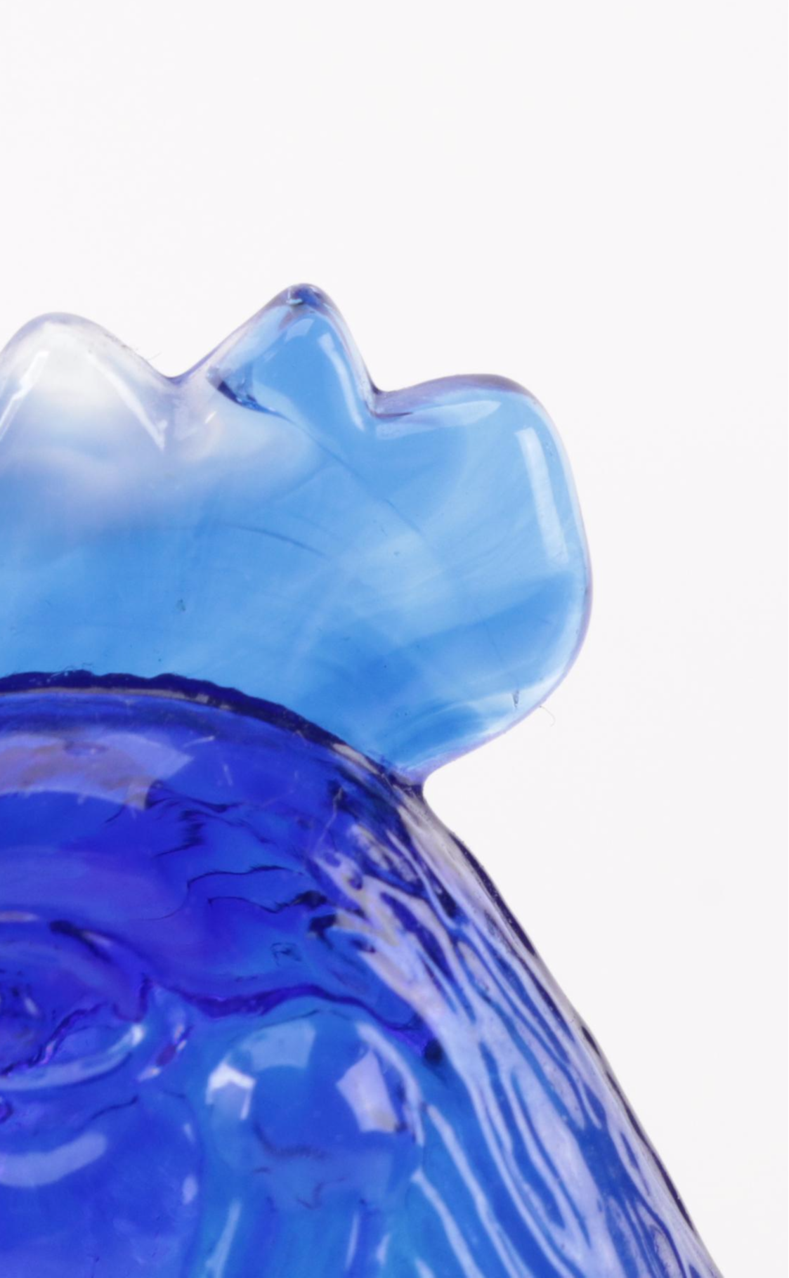 Indiana Blue Carnival, Mosser Amber Slag Glass and Other Hen on Nest Dishes