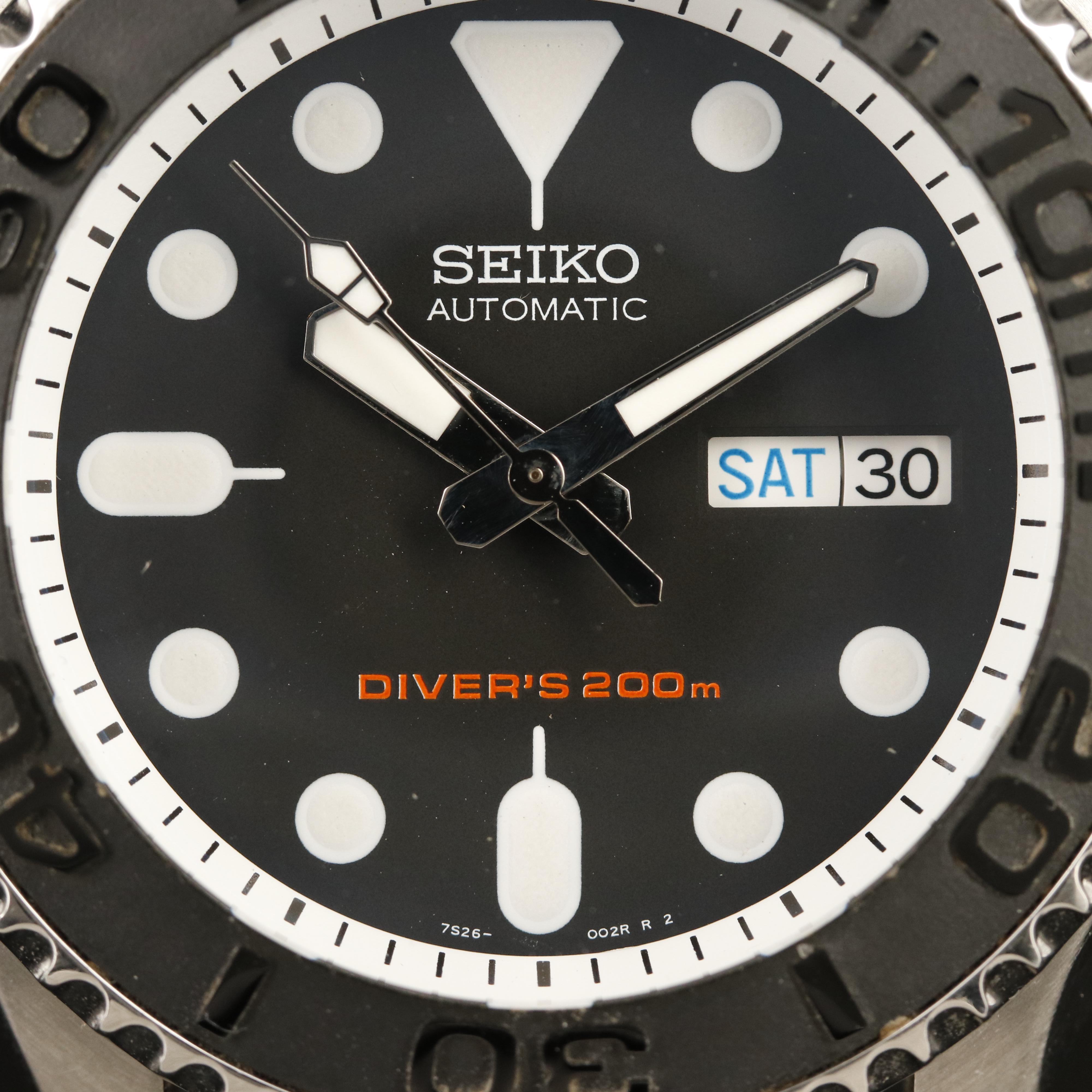 Seiko Automatic Divers 200 meters, Day/Date Watch