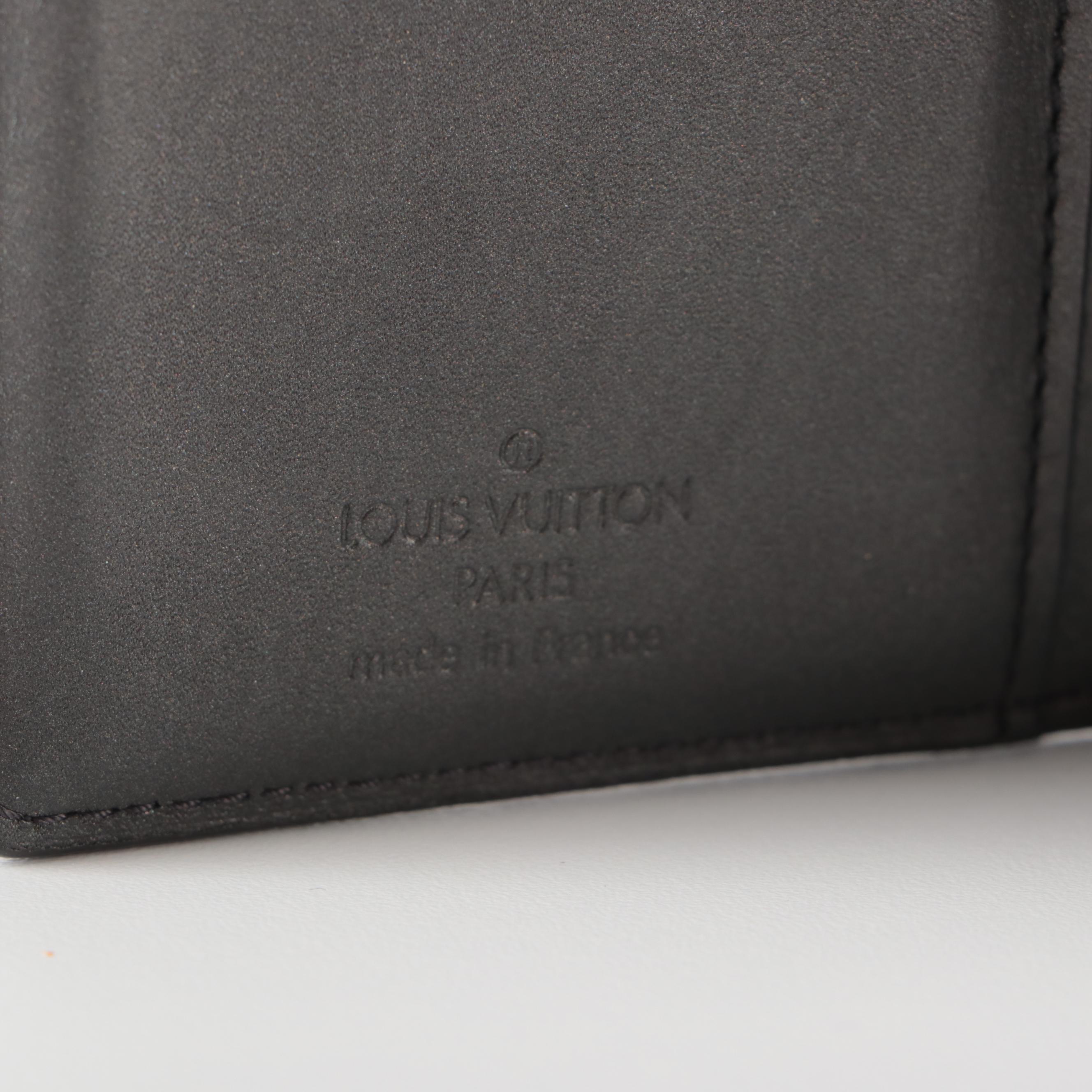 Louis Vuitton Porte-Monnaie Viennois Kiss Lock Wallet in Monogram Mat