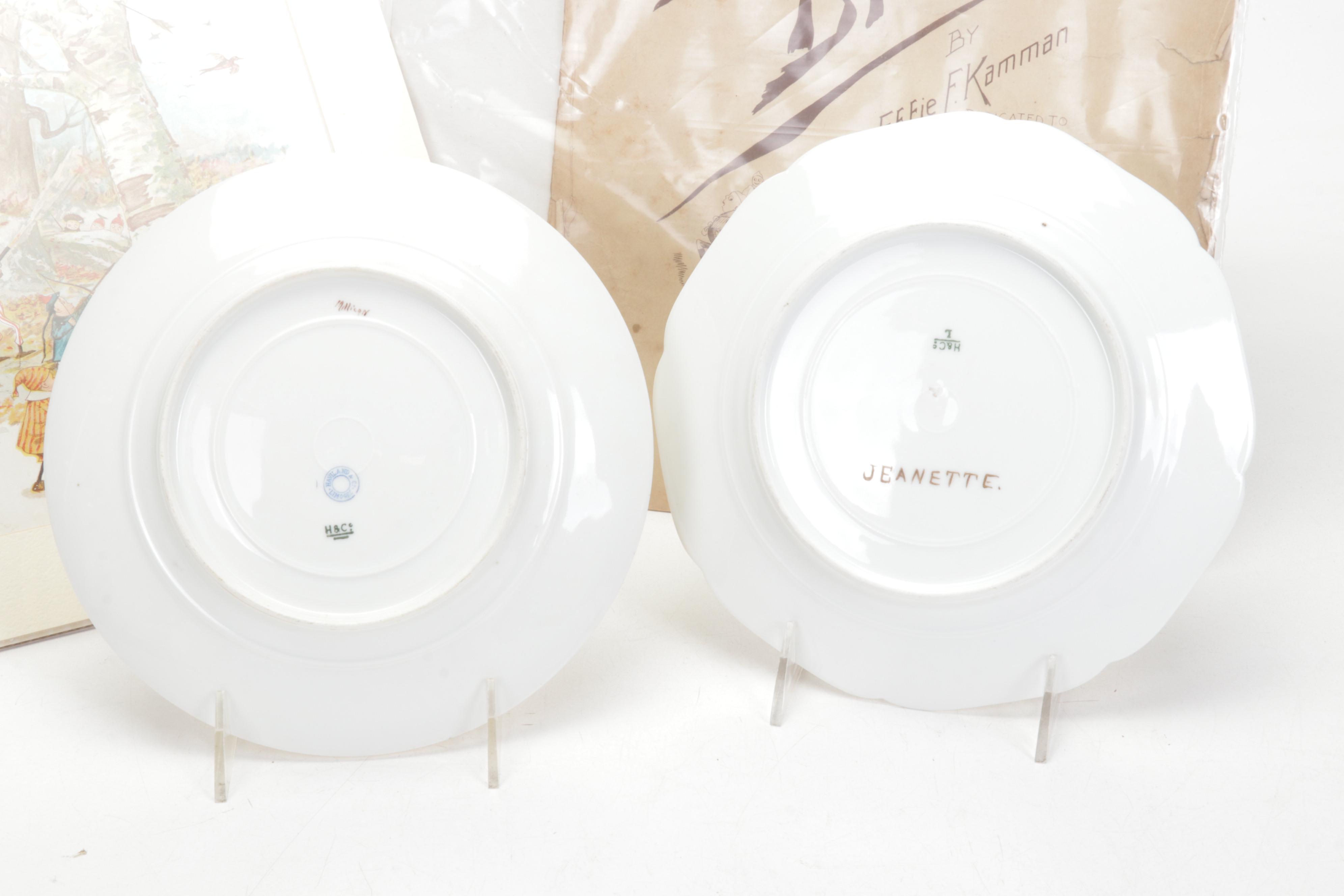 "Brownies and Other Stories" by Palmer Cox With More Books and Tea Set