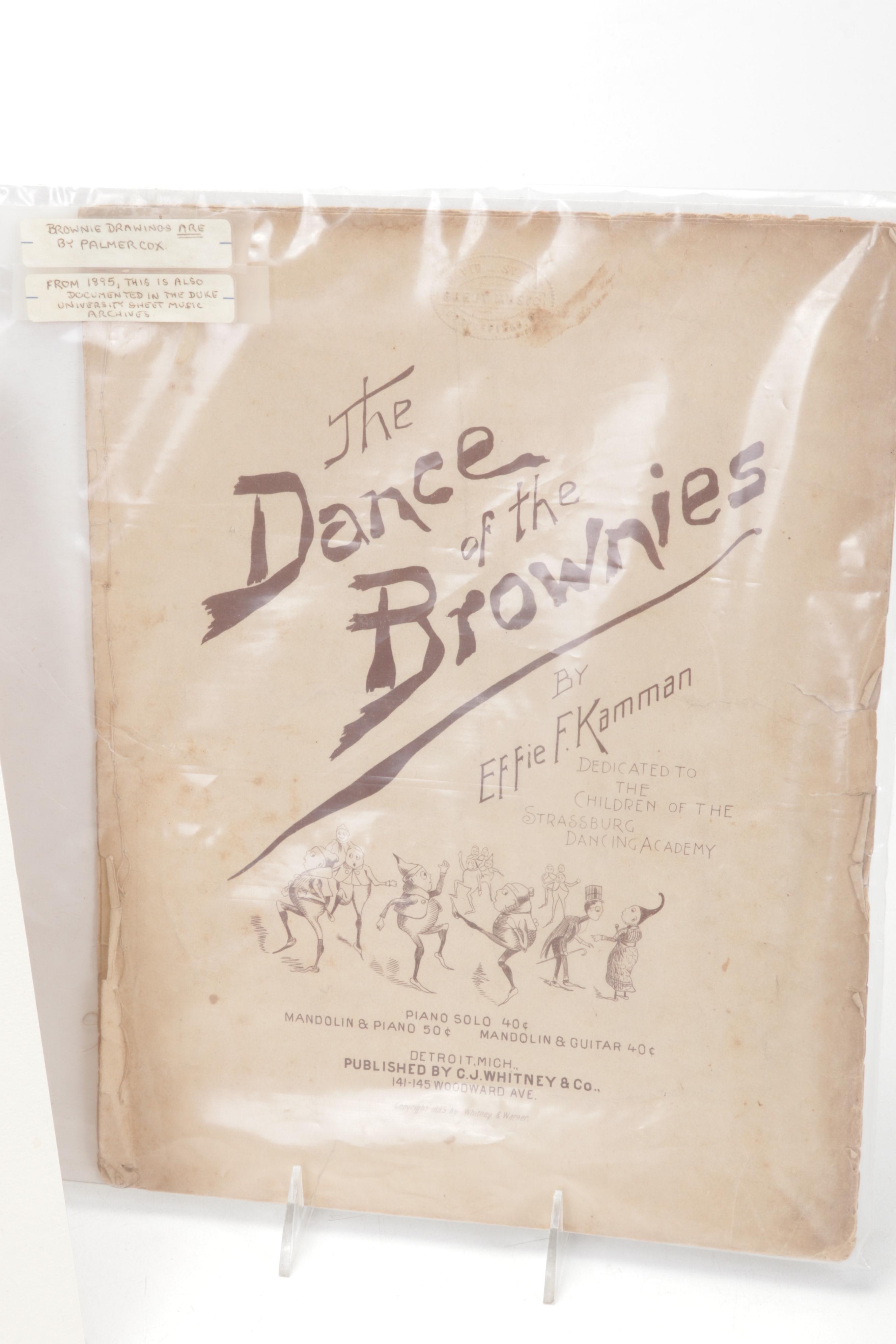 "Brownies and Other Stories" by Palmer Cox With More Books and Tea Set