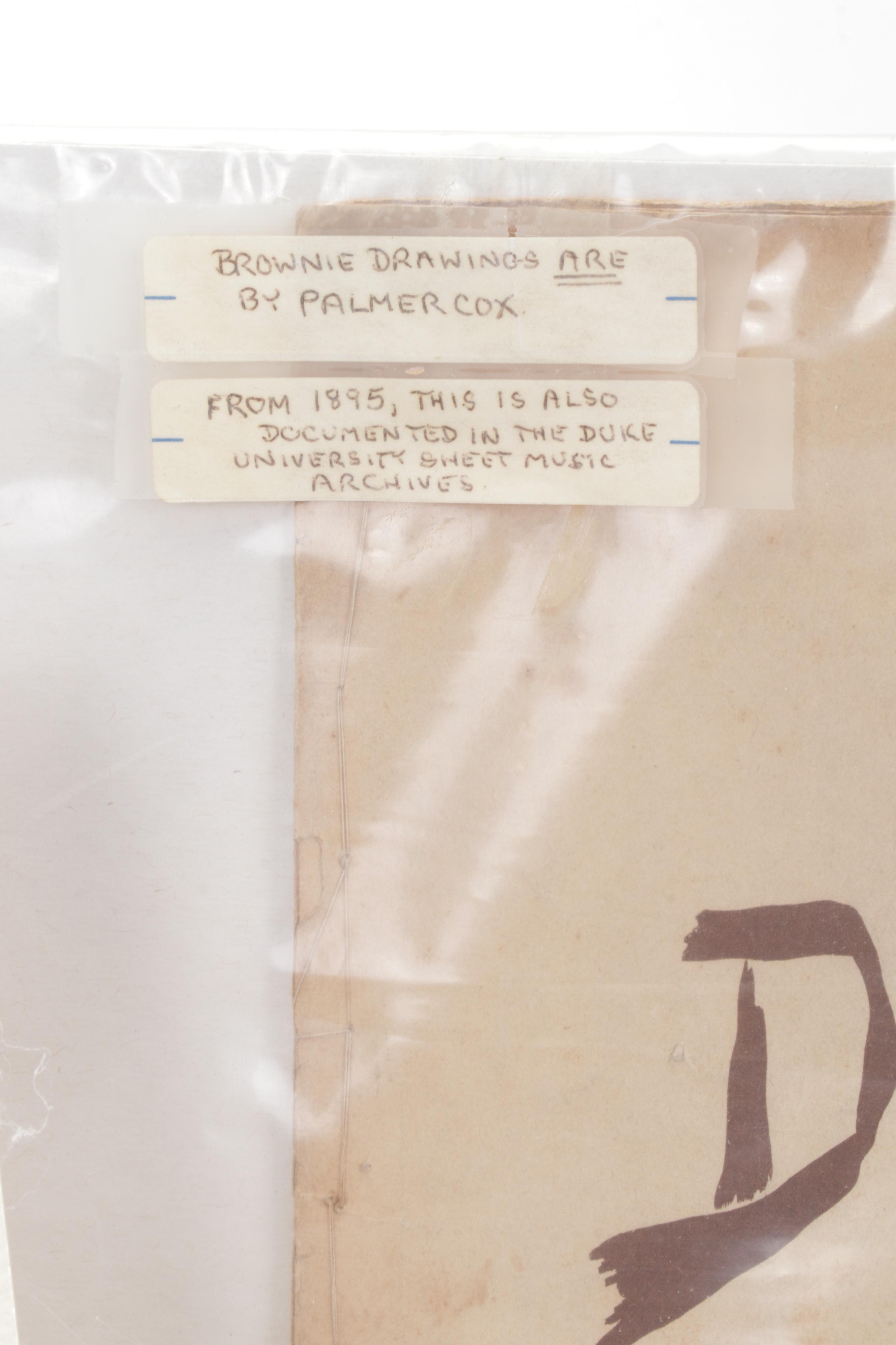 "Brownies and Other Stories" by Palmer Cox With More Books and Tea Set