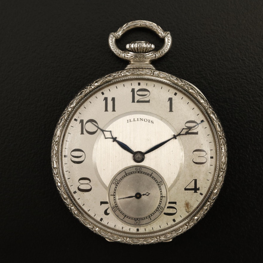 1926 Illinois, Size 12 Pocket Watch