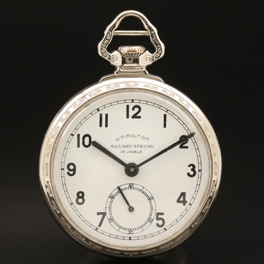 1951 Hamilton Railway Special Pocket Watch