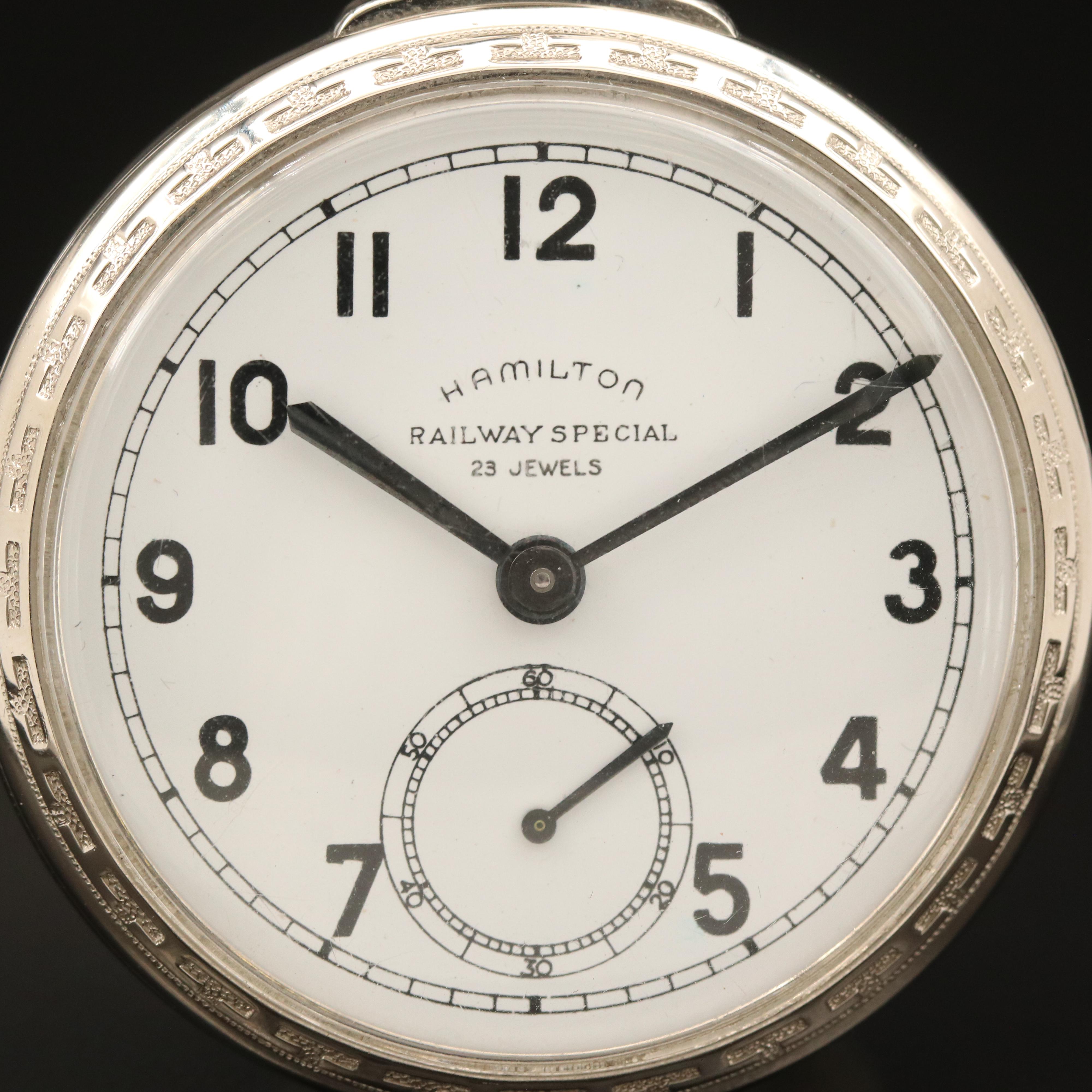 1951 Hamilton Railway Special Pocket Watch