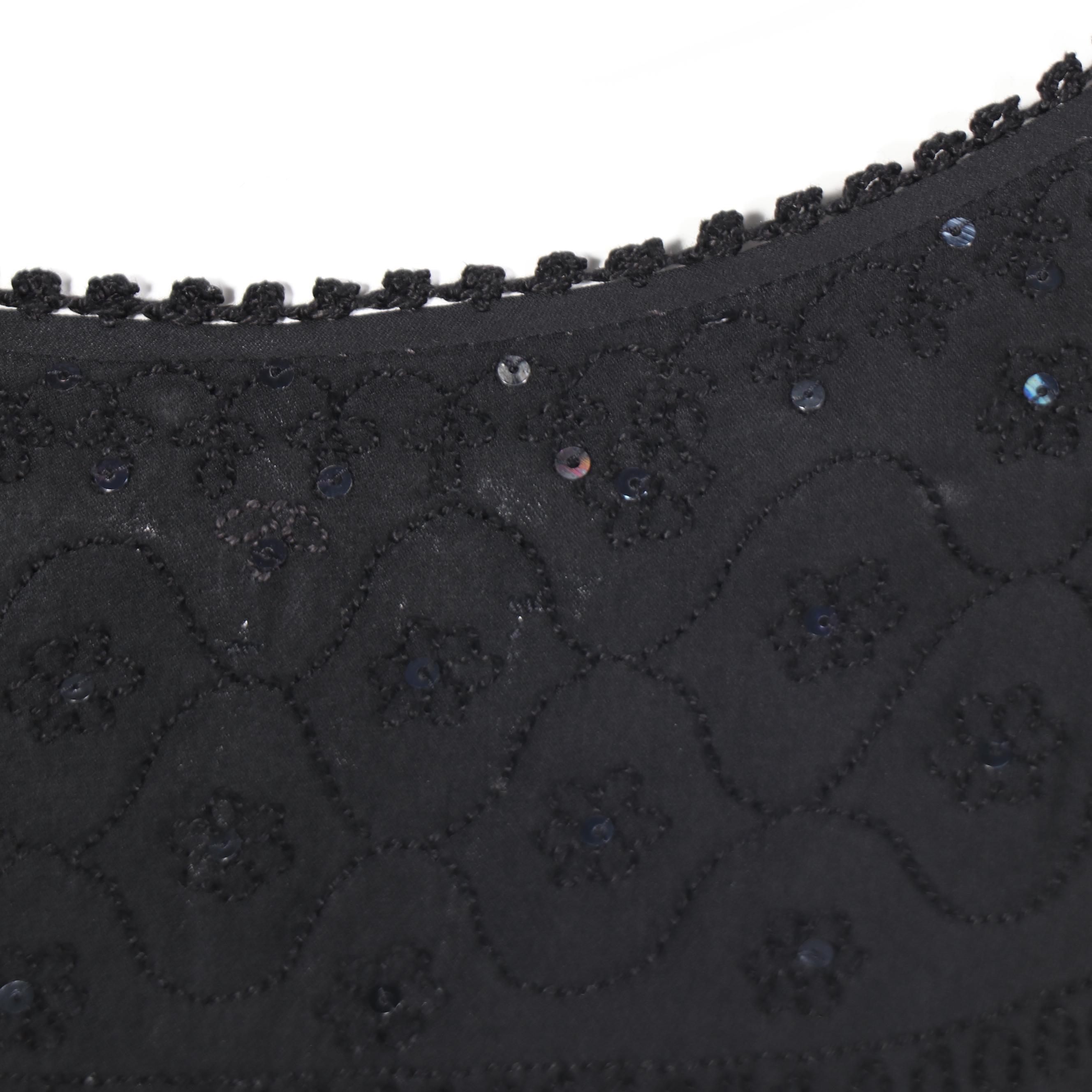 Jemima Khan Hand-Embroidered Silk Empire Waist Dress, Donated by Julianne Moore