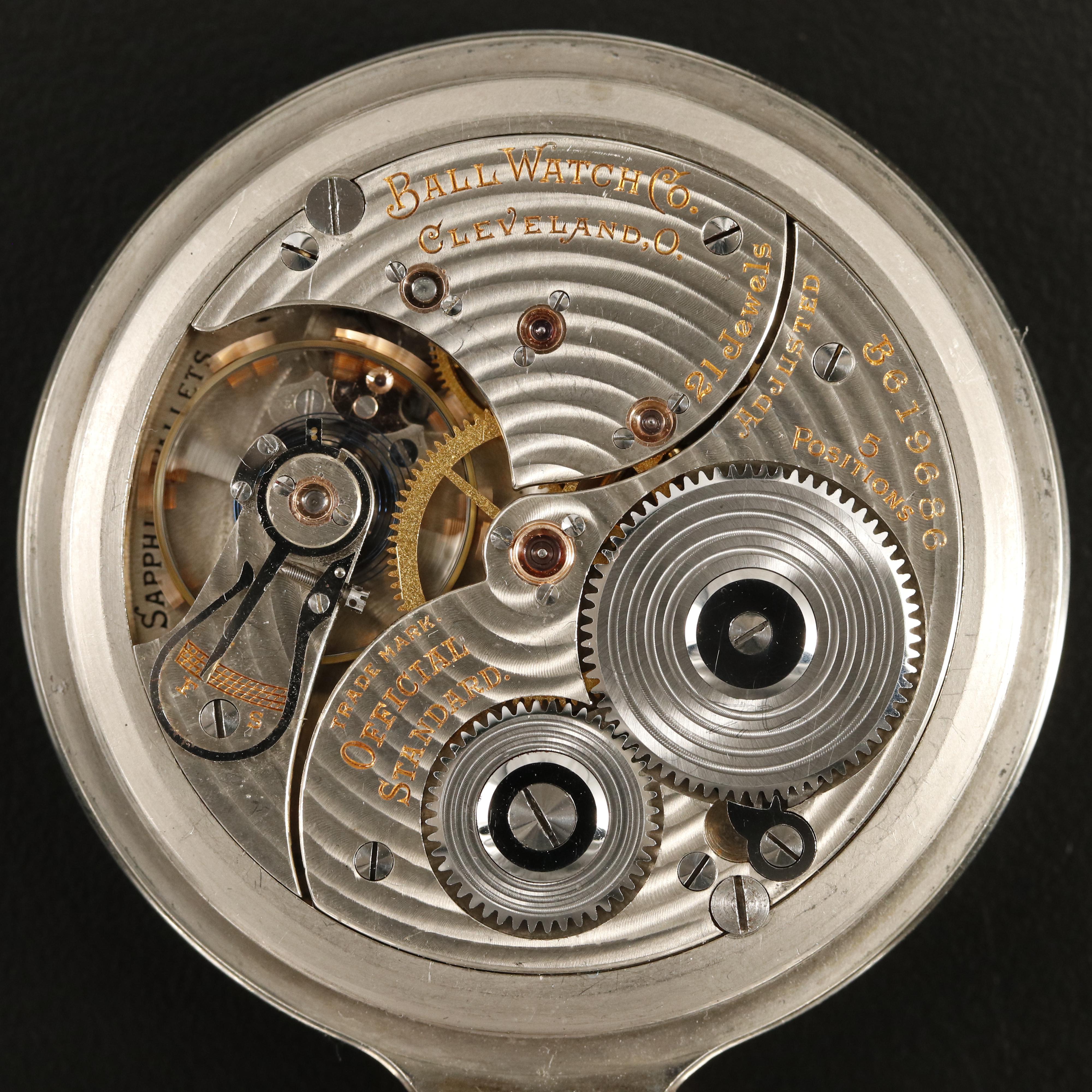 Ball Official Railroad Standard Pocket Watch