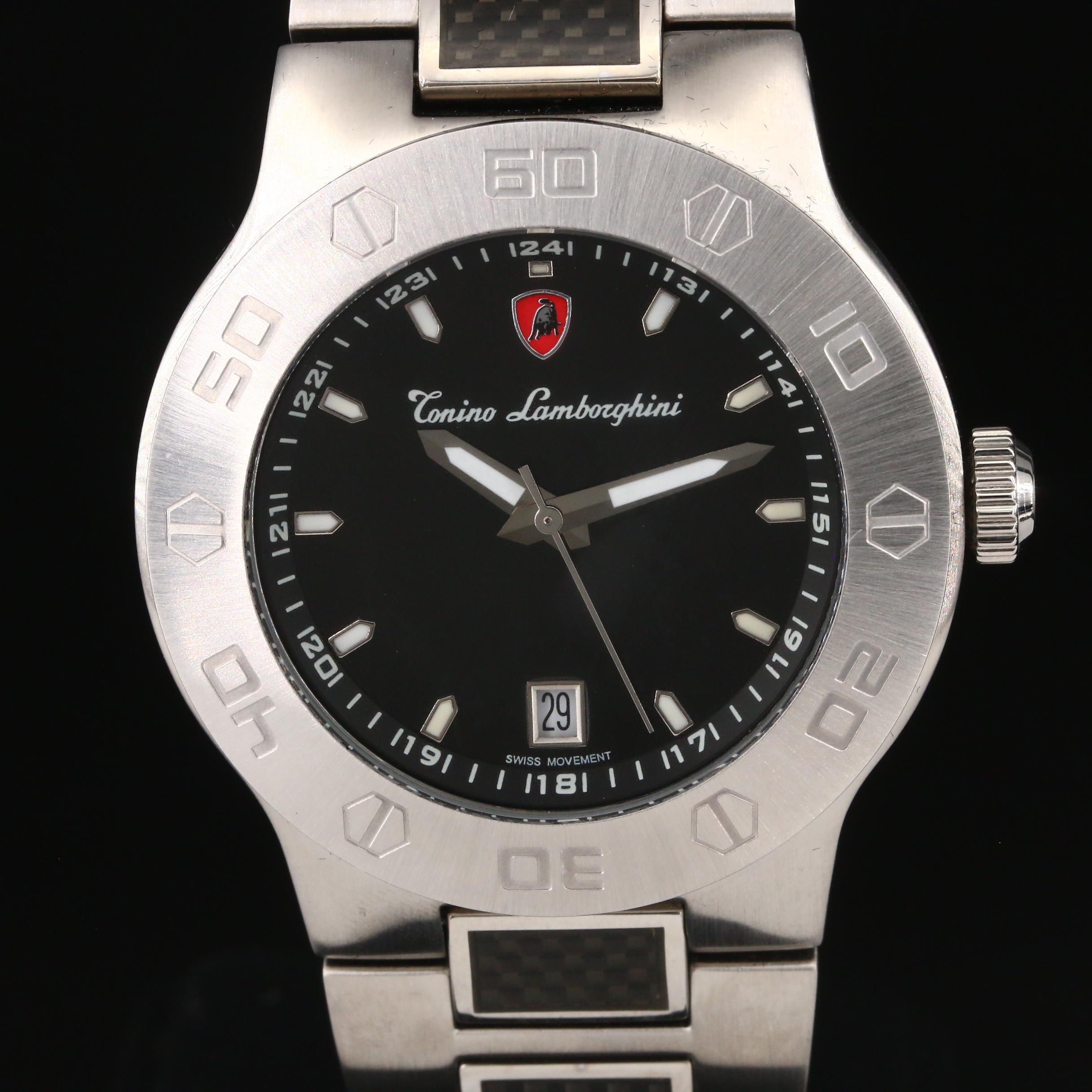 Tonino Lamborghini Stainless Steel Watch