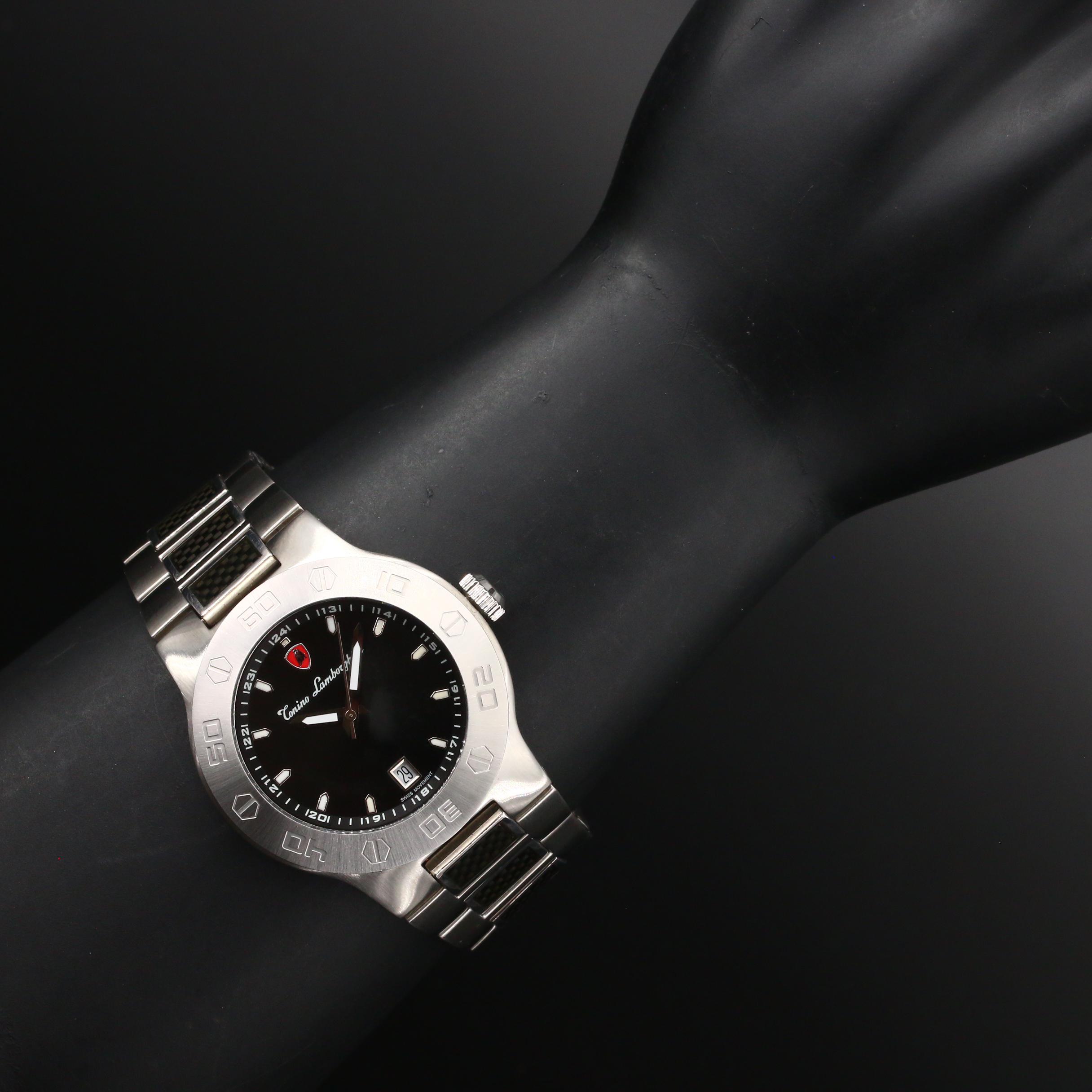 Tonino Lamborghini Stainless Steel Watch