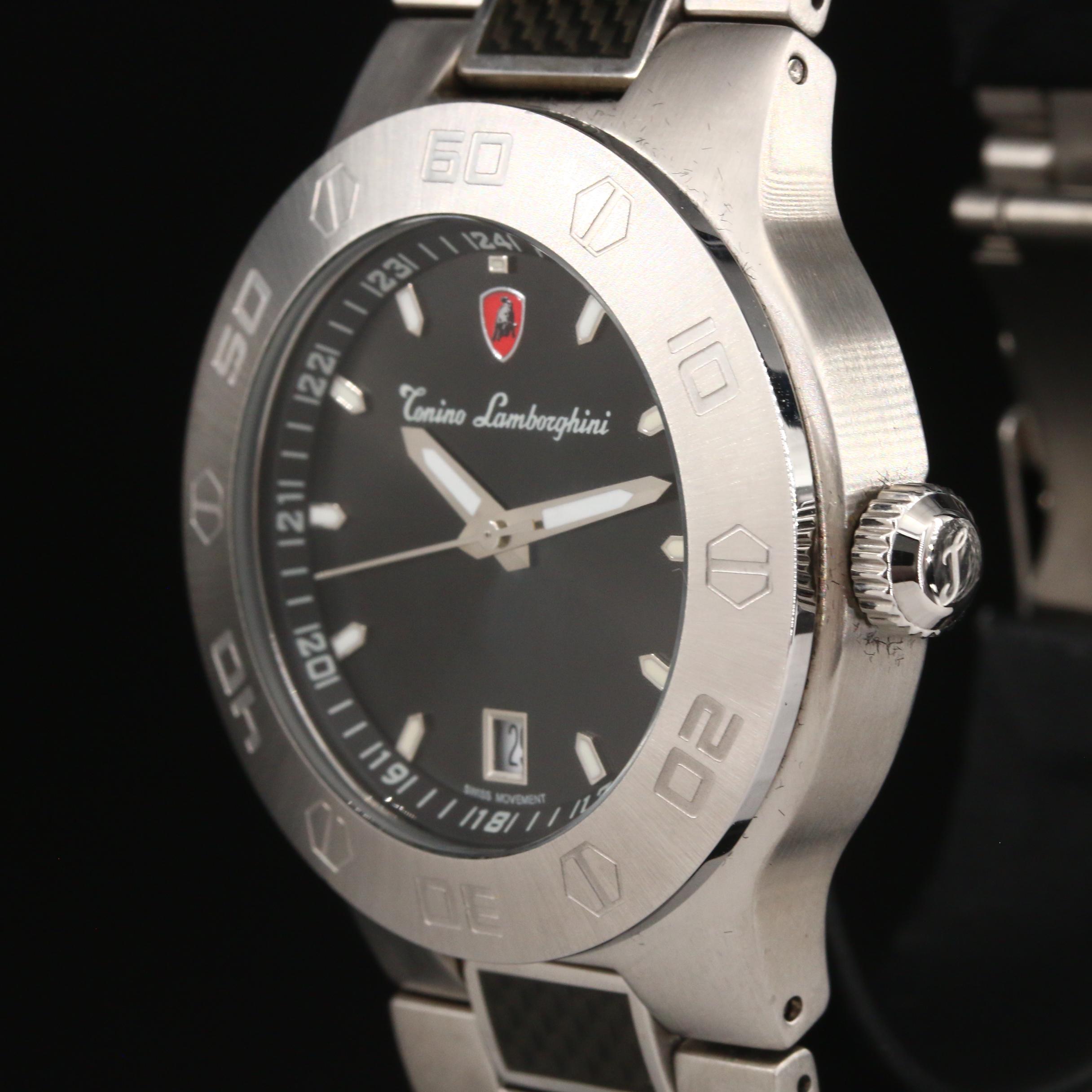 Tonino Lamborghini Stainless Steel Watch