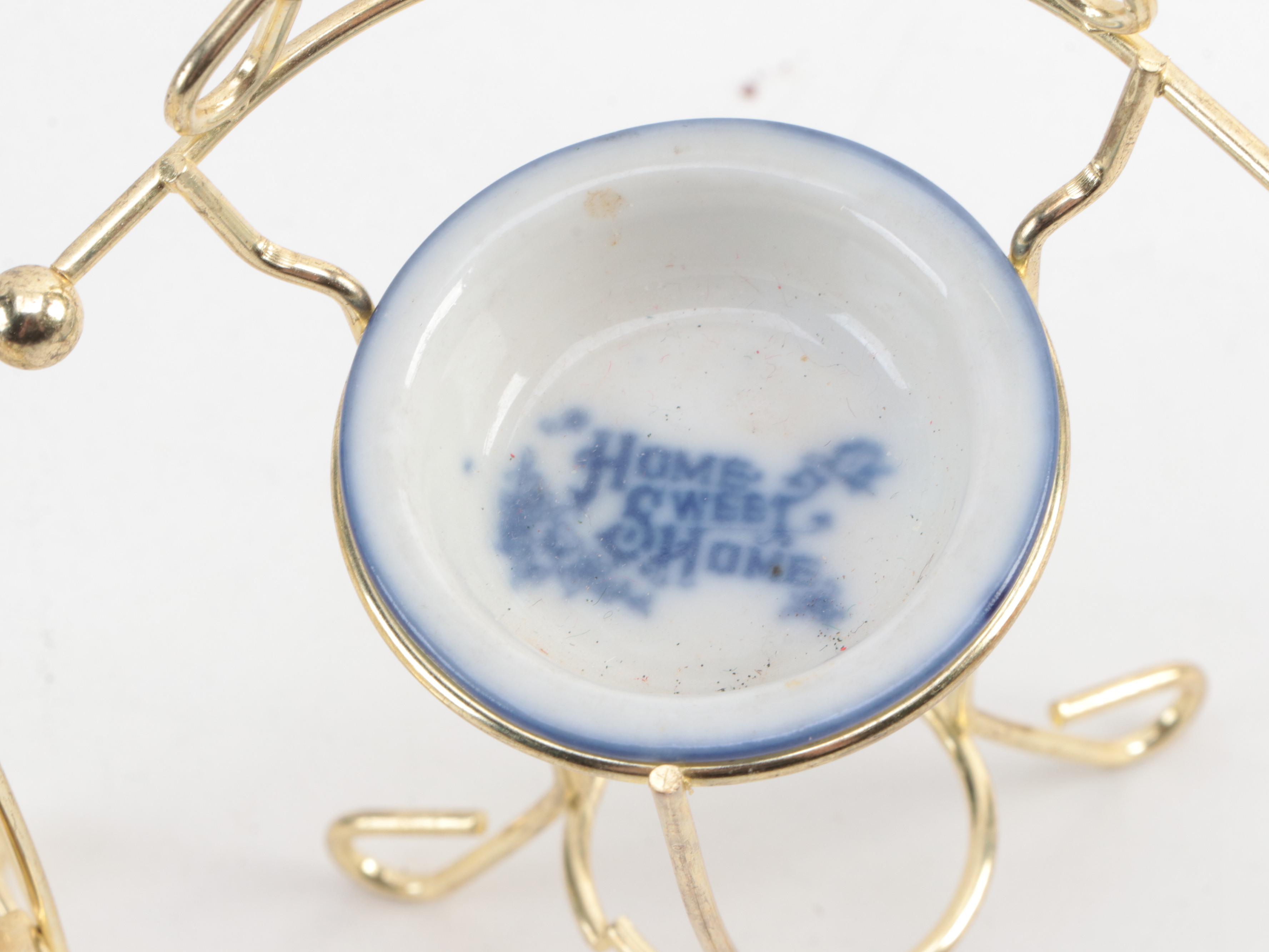 Victorian Style Brass Doll House Furniture