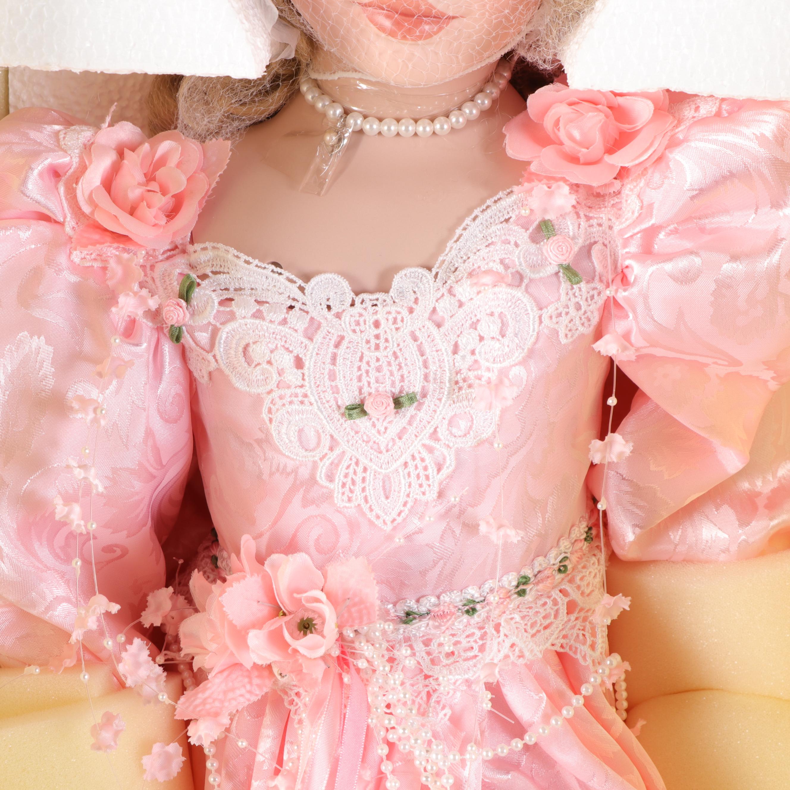 Limited Edition Master Piece Gallery "Hannah" Porcelain Doll by Denise McMillan