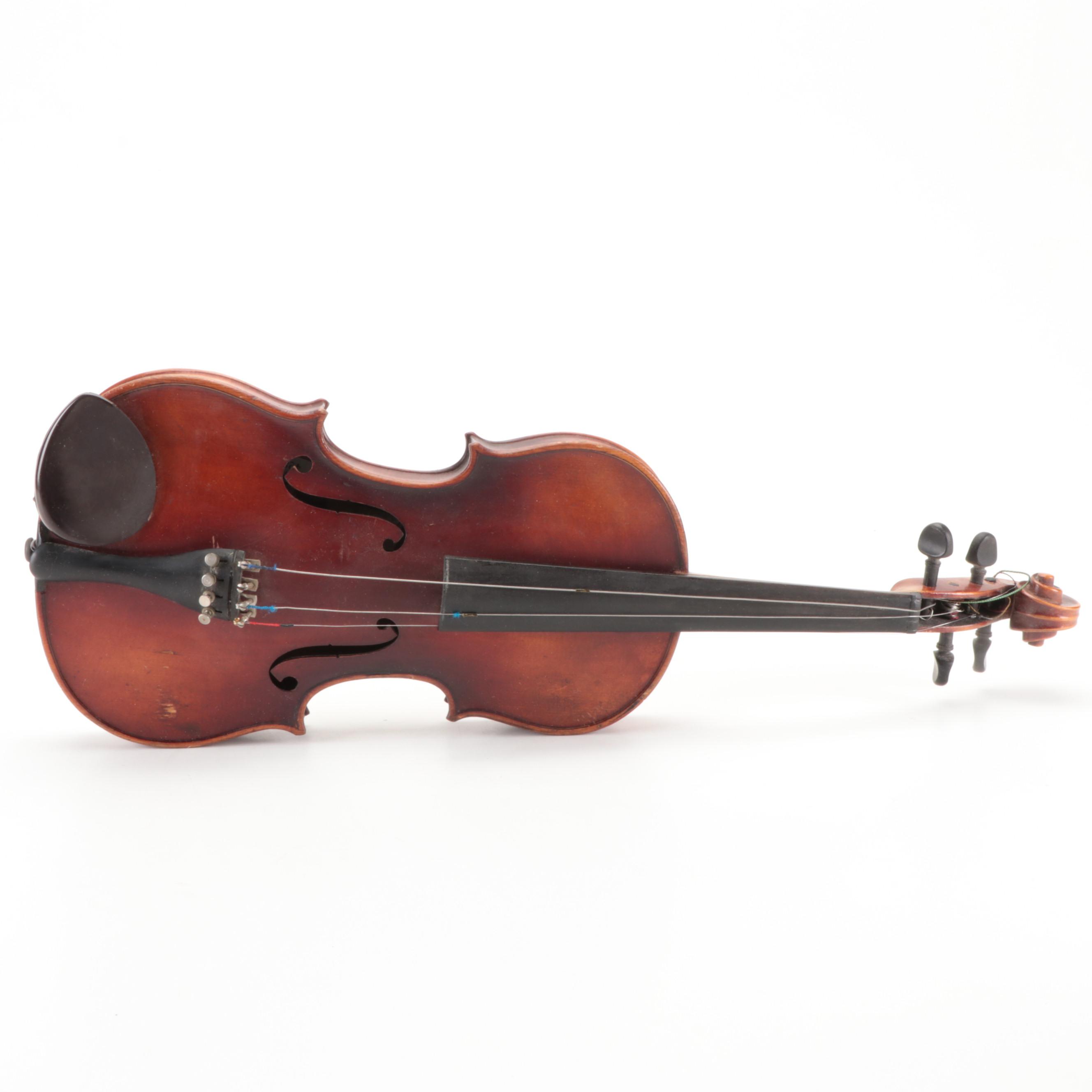 Karl Knilling Stradivarius Replica 3/4 Violin with Hard Case