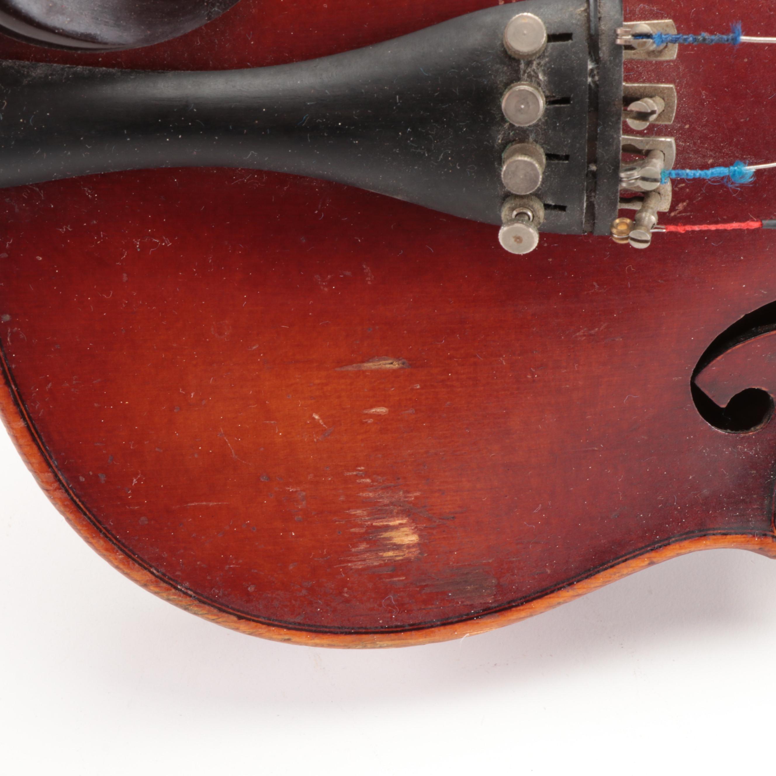 Karl Knilling Stradivarius Replica 3/4 Violin with Hard Case