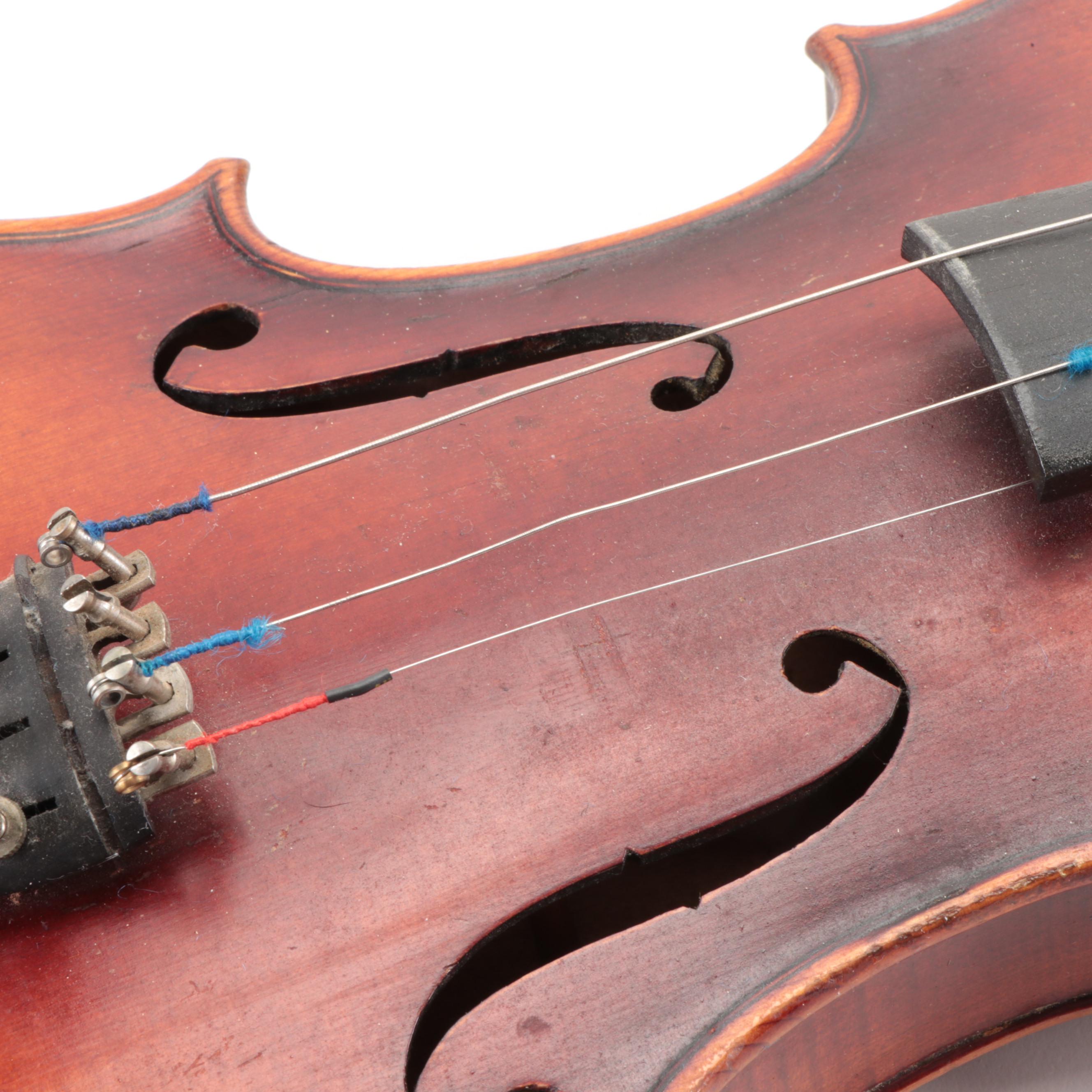 Karl Knilling Stradivarius Replica 3/4 Violin with Hard Case